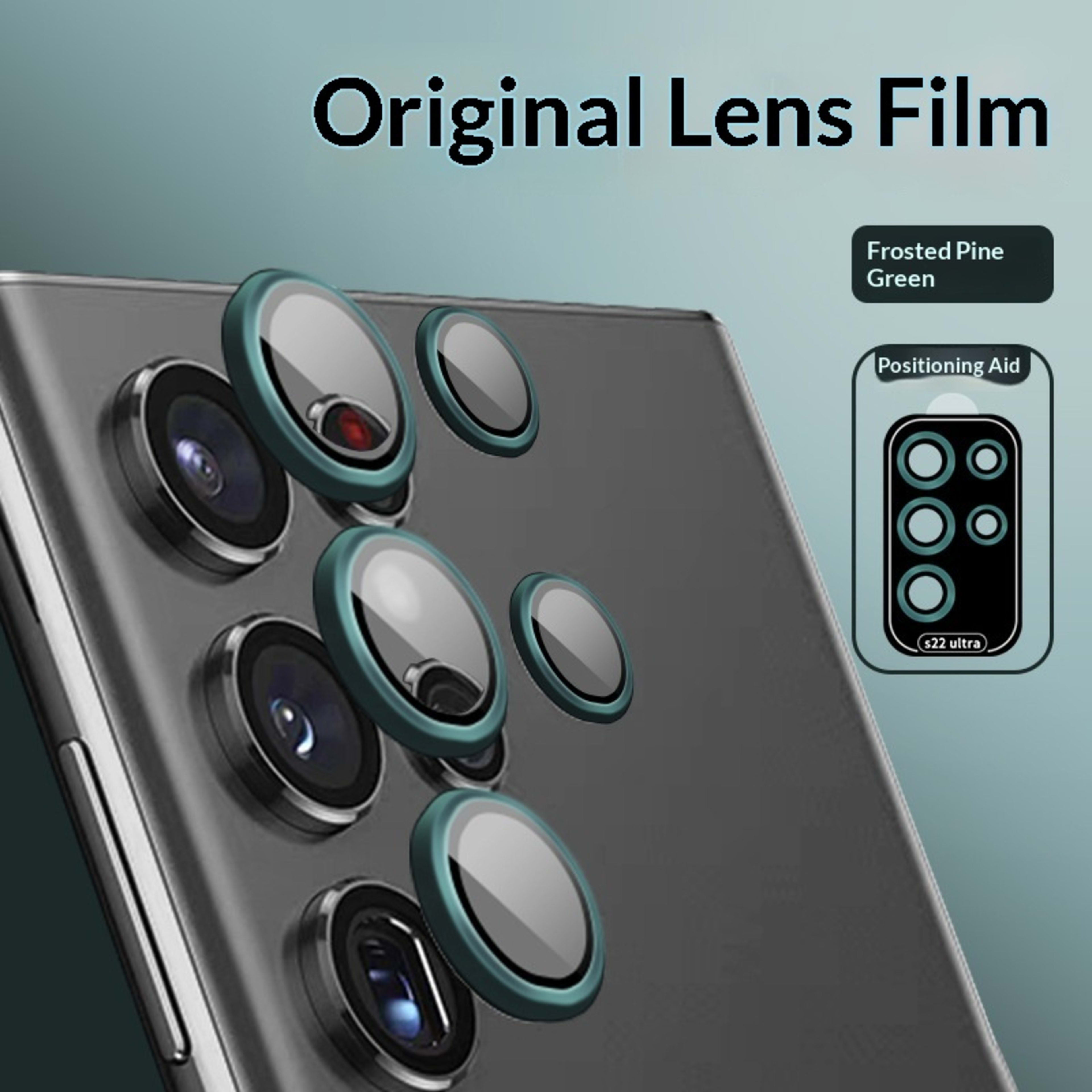 Metal Protective Ring For S22 Phone Rear Camera 4