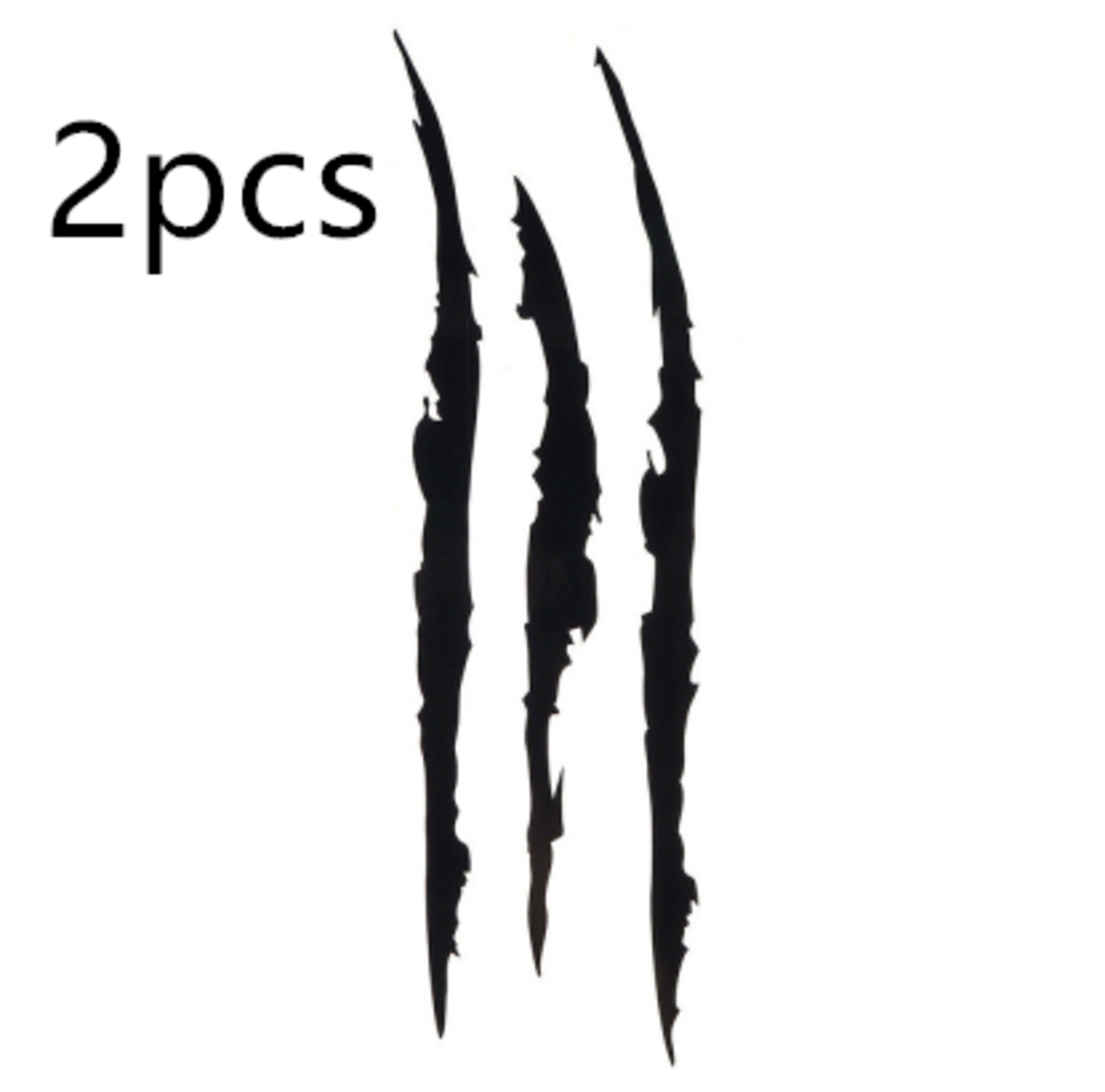 Car Ghost Claw Decal Headlight Decorative Claw Sticker 3