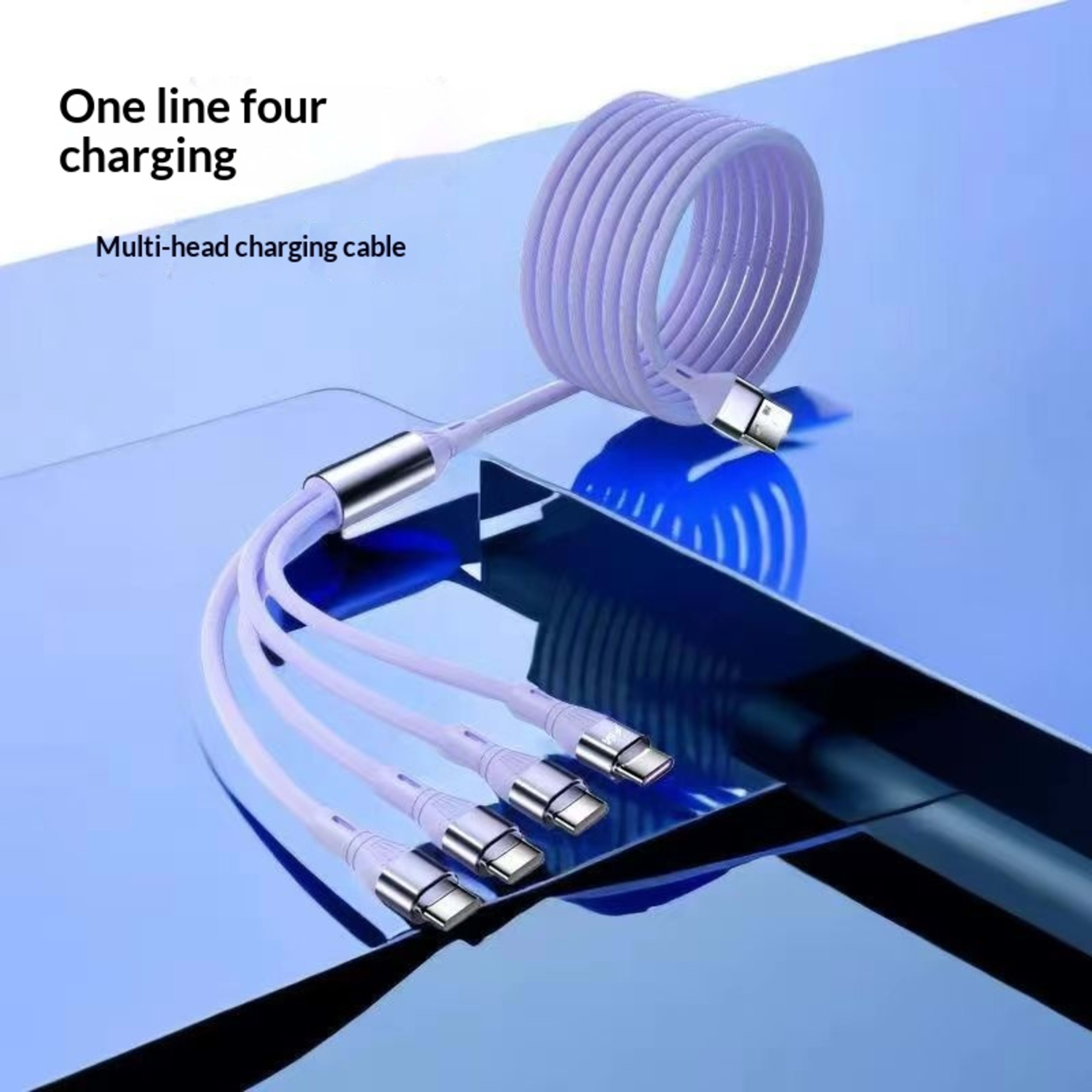 One-for-Four Fast-Charging Data Cable 8
