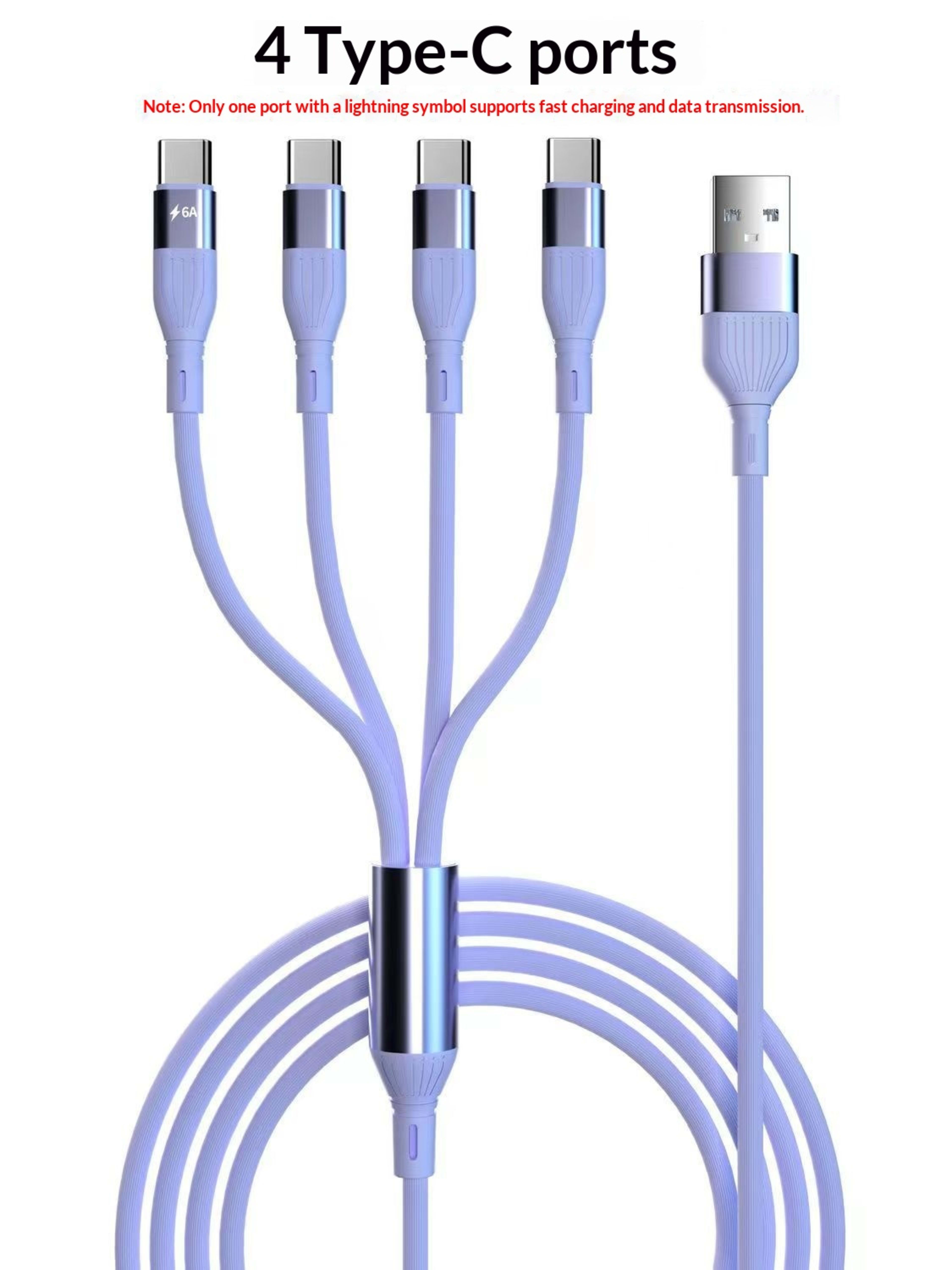 One-for-Four Fast-Charging Data Cable 7