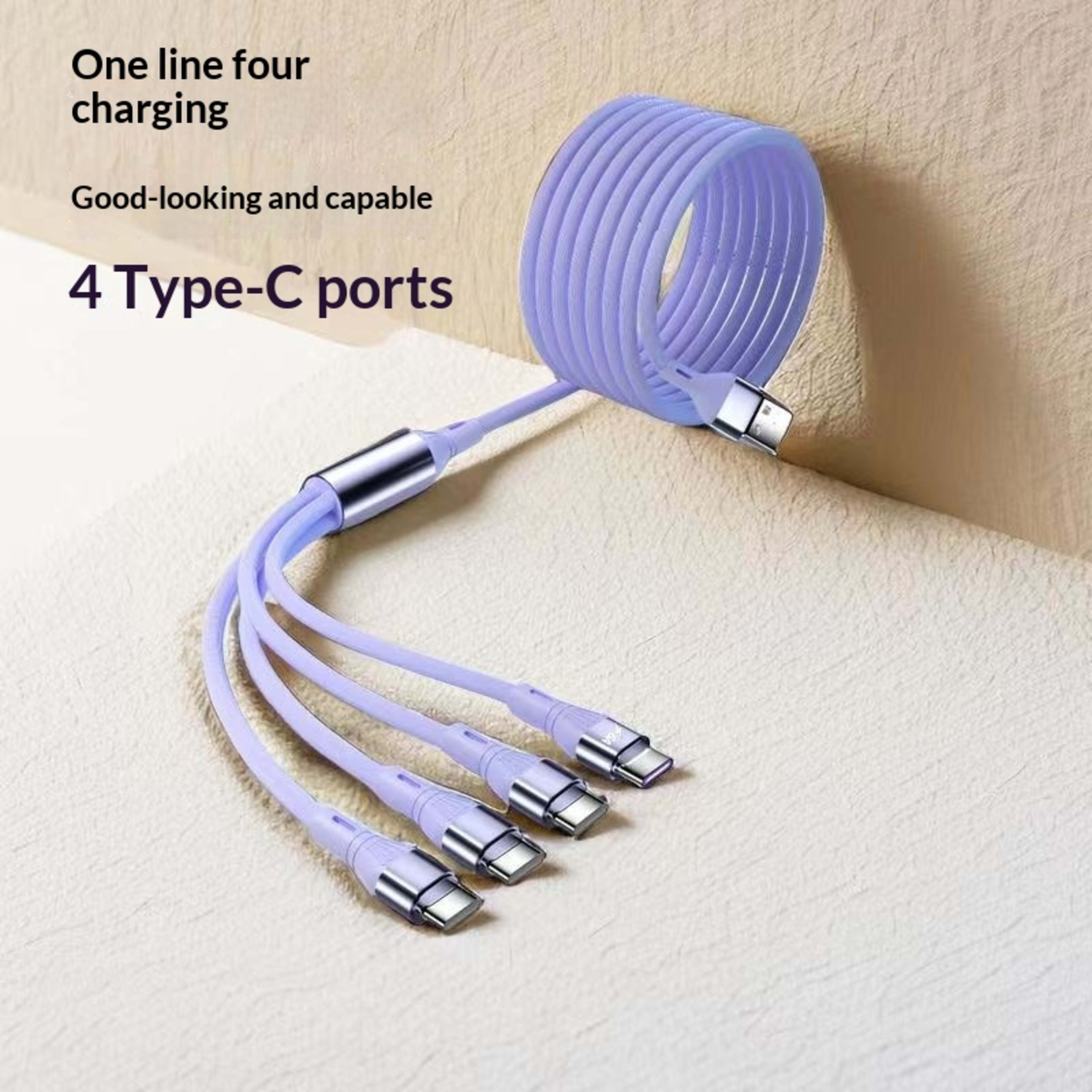One-for-Four Fast-Charging Data Cable 2