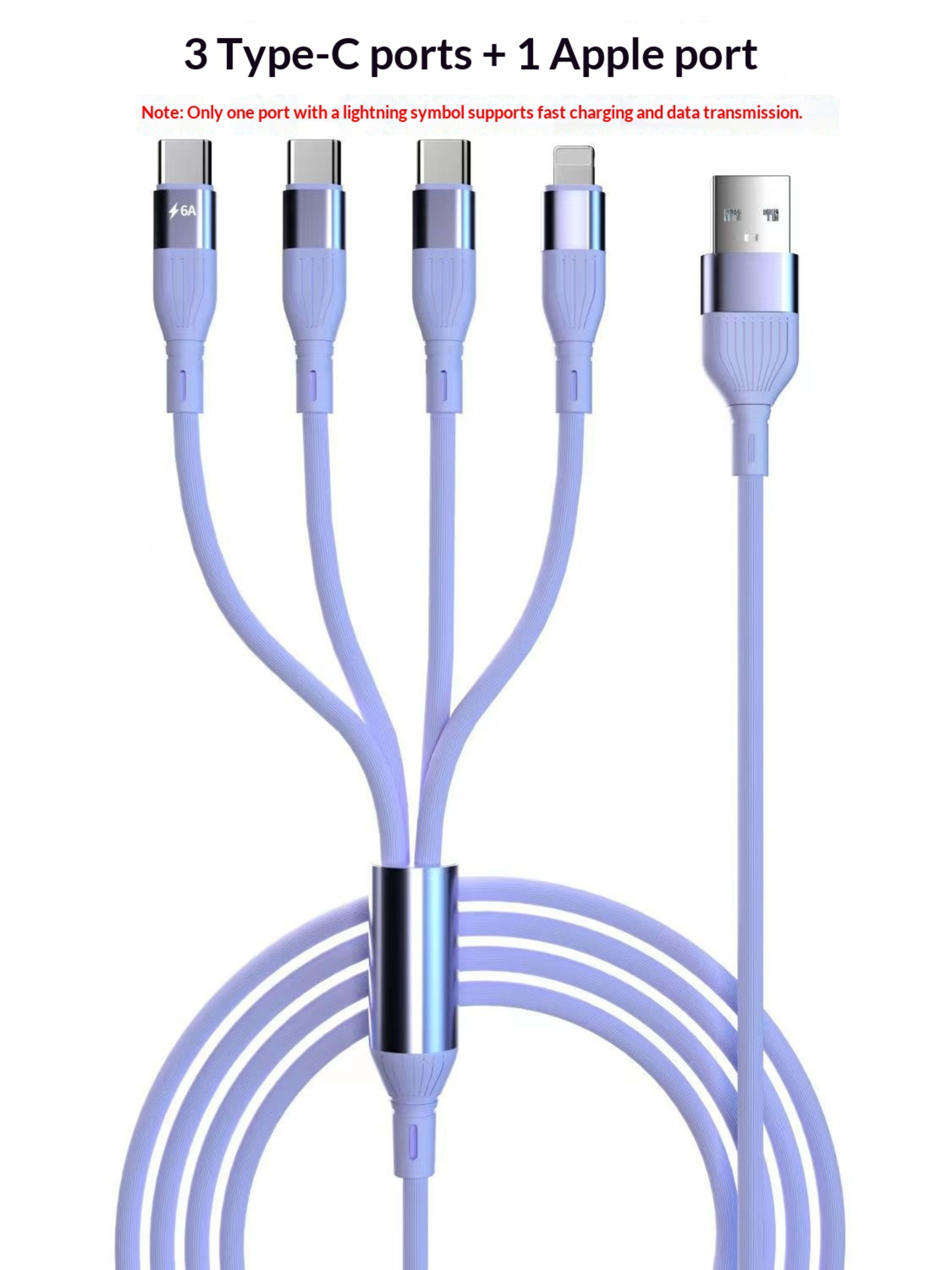 One-for-Four Fast-Charging Data Cable 9