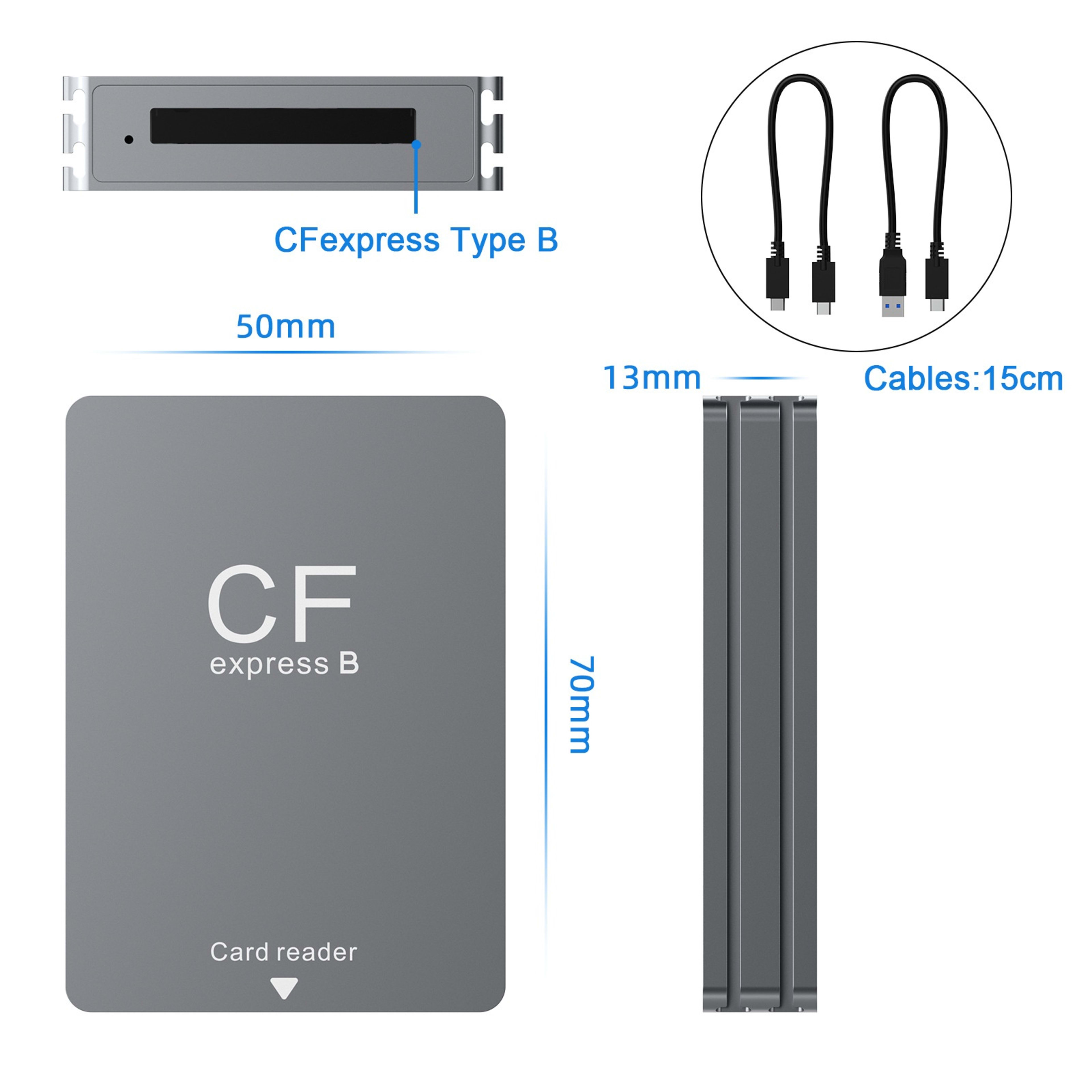 USB Card Reader Dedicated For Photography And Videography 4