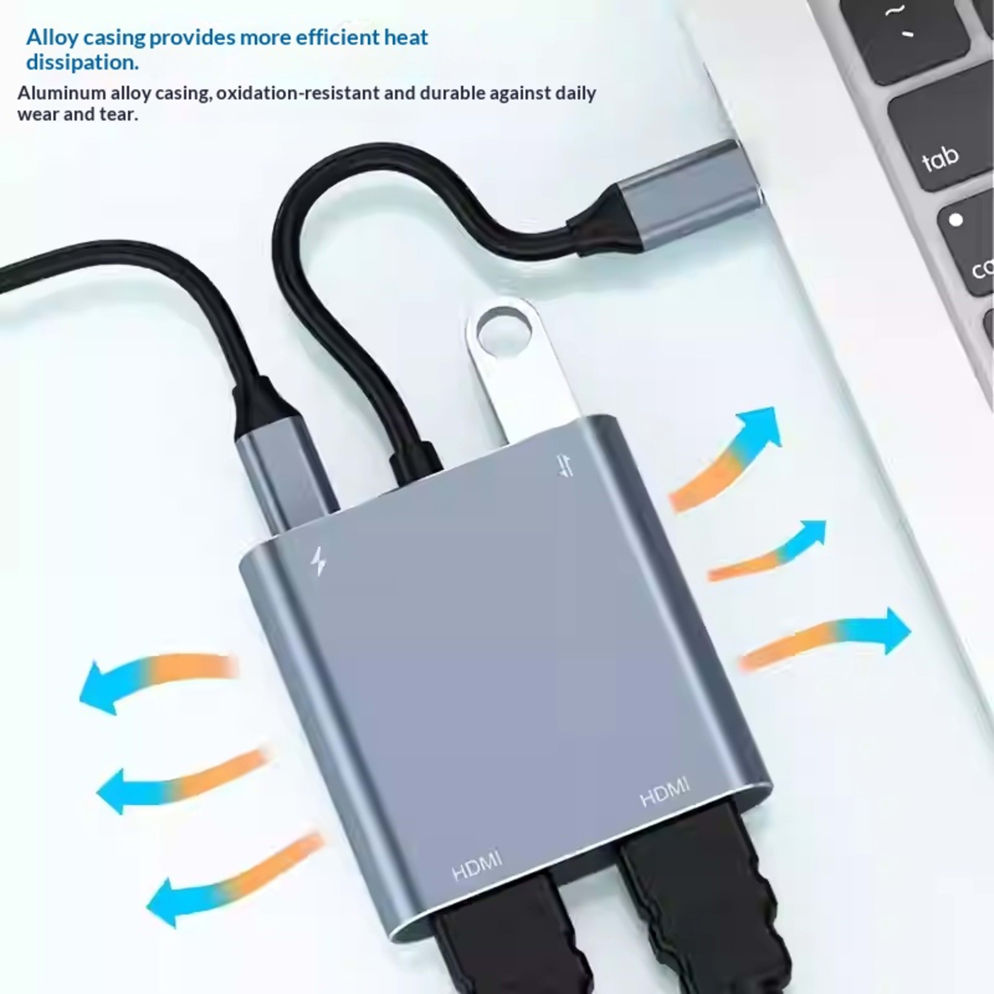 Computer Projector Monitor Screen-mirroring Converter Docking Station 5