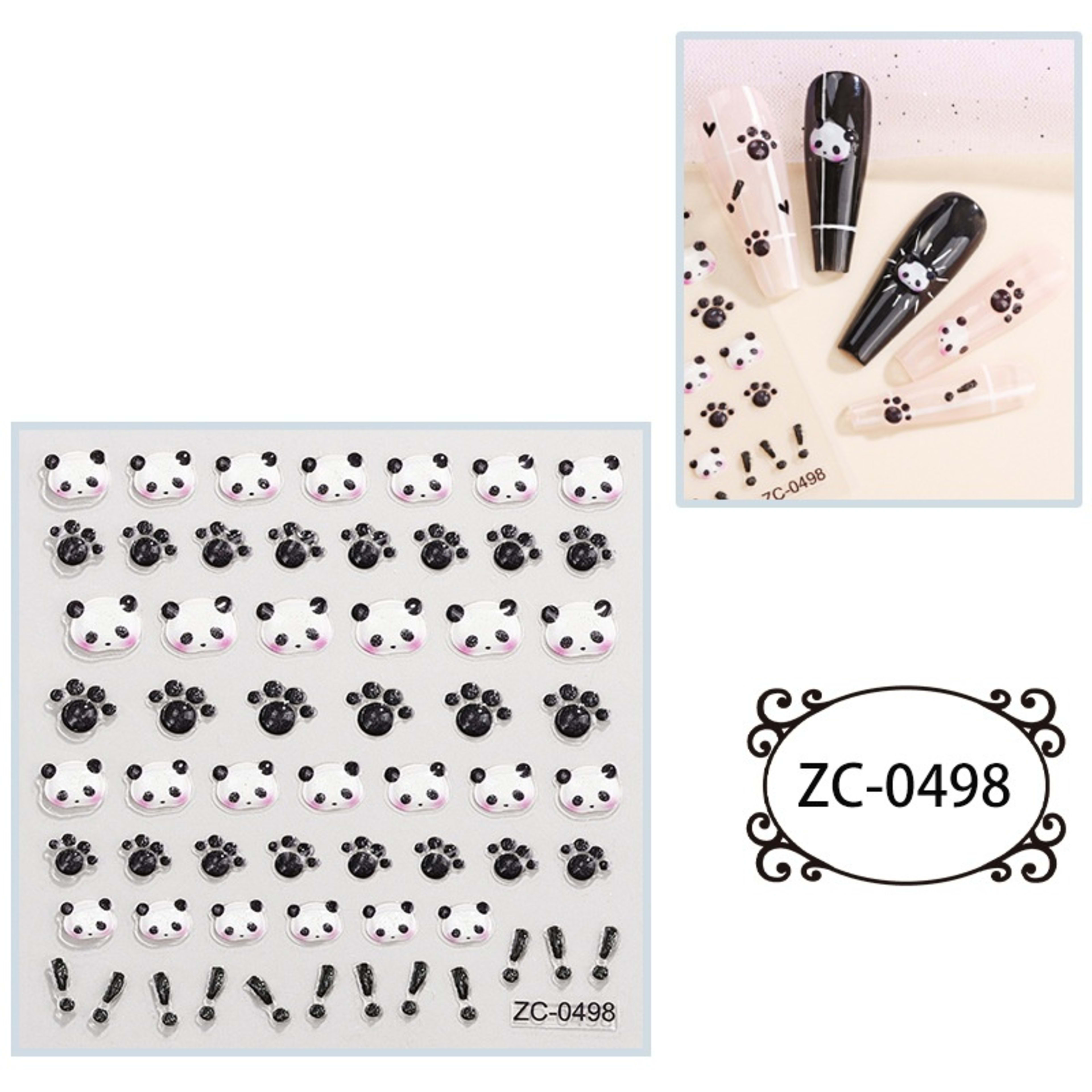 Creative Stickers Cute 3D Jelly Soft-Plastic Embossed Decals 24