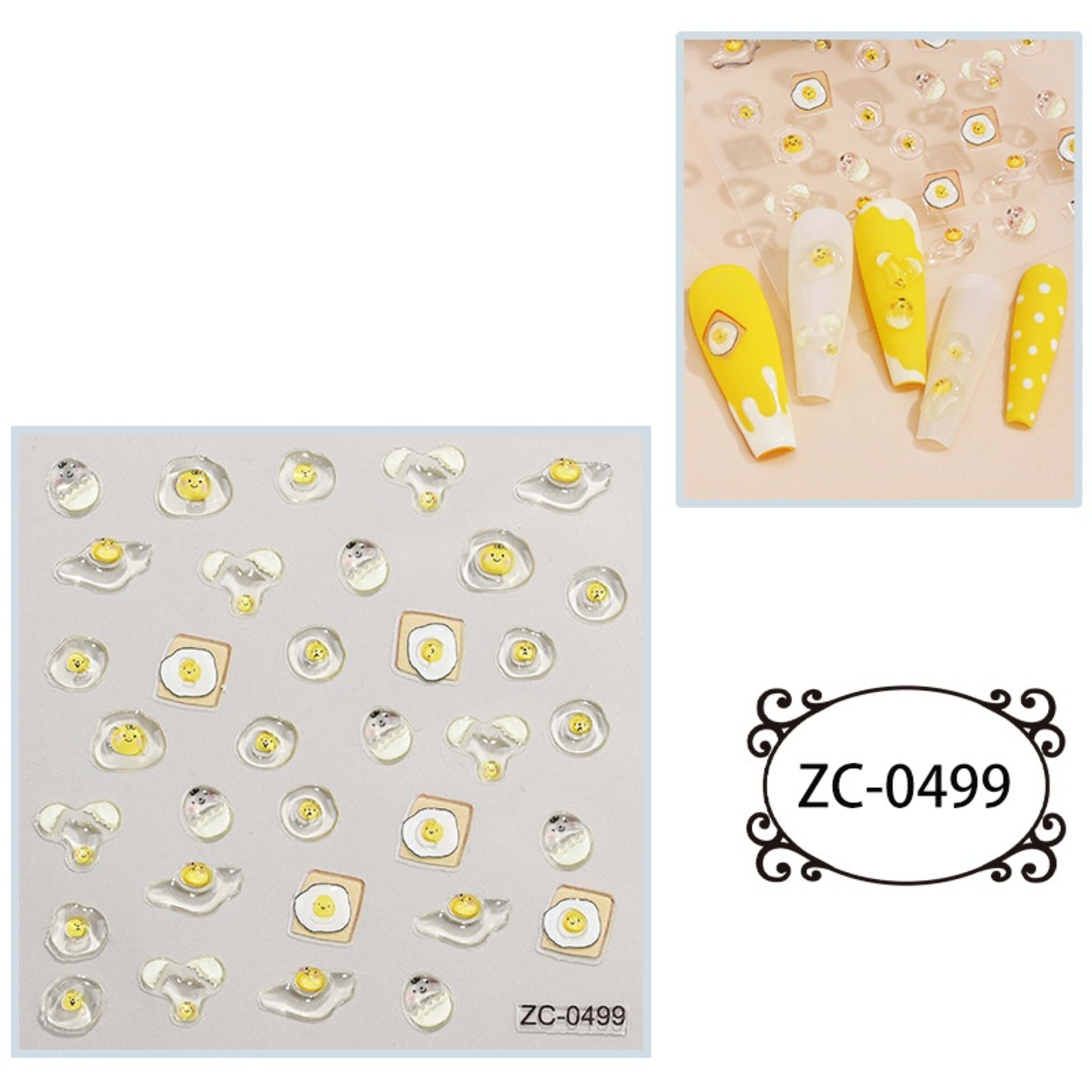 Creative Stickers Cute 3D Jelly Soft-Plastic Embossed Decals 9
