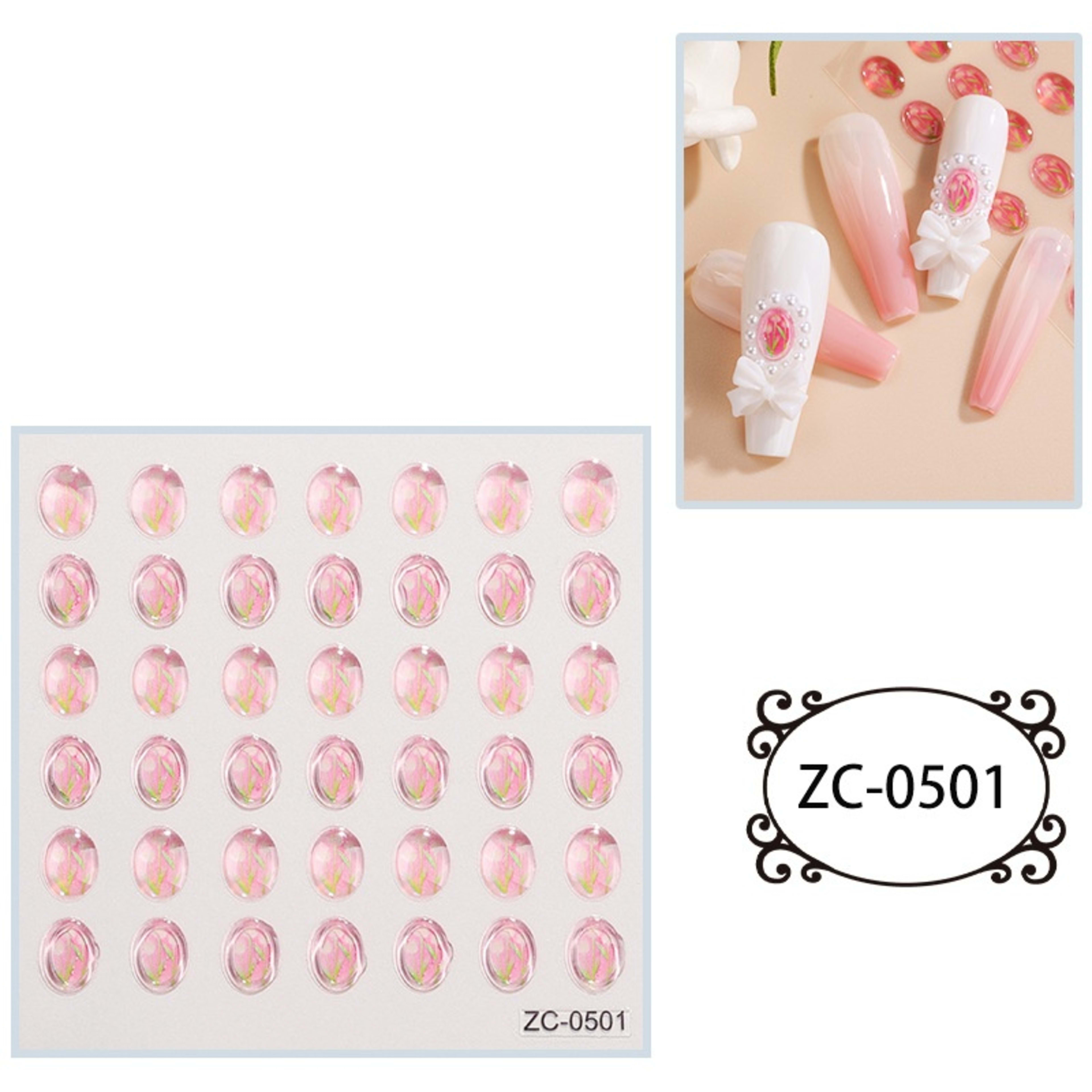 Creative Stickers Cute 3D Jelly Soft-Plastic Embossed Decals 22