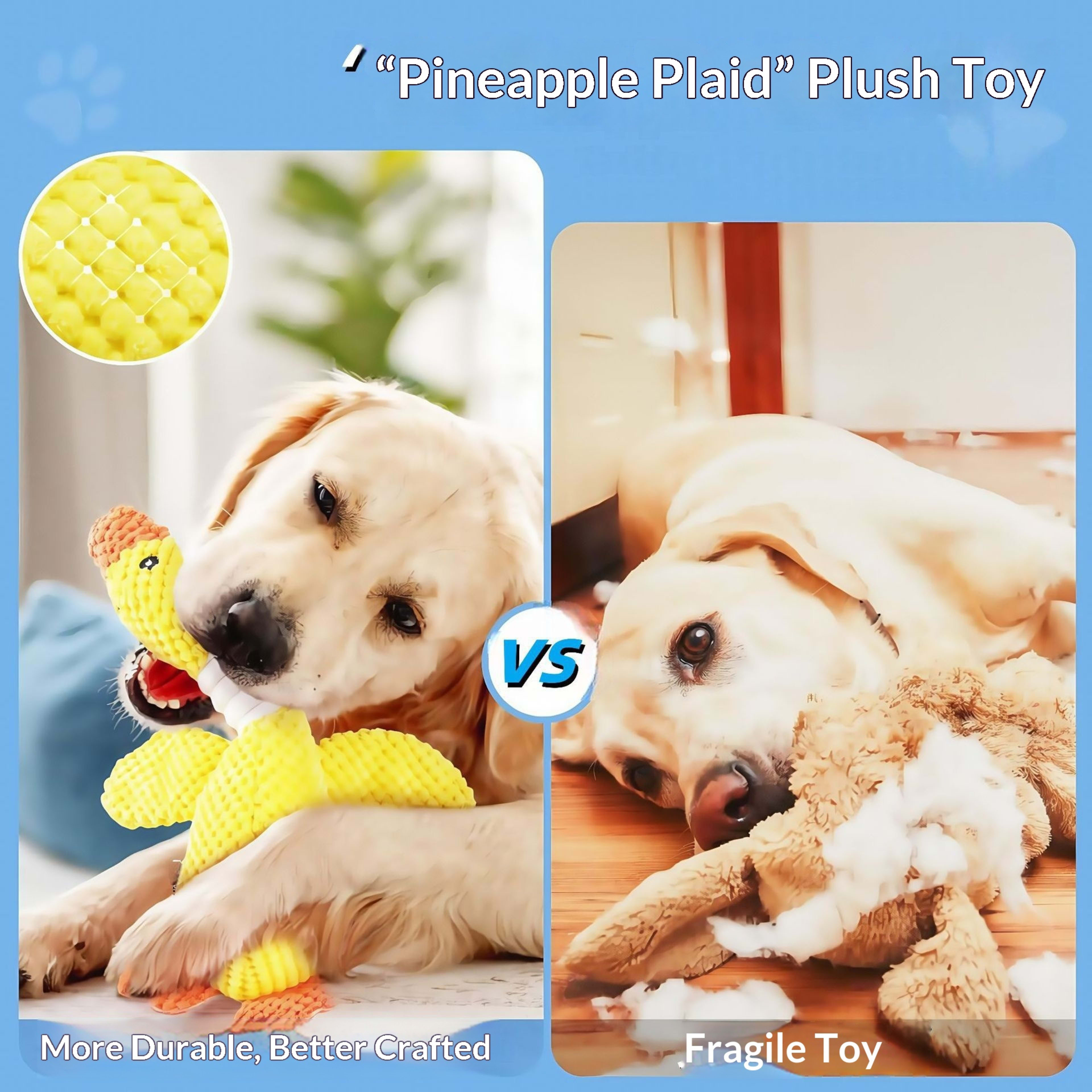 Dog Pet Toy Two-Tone Color 5