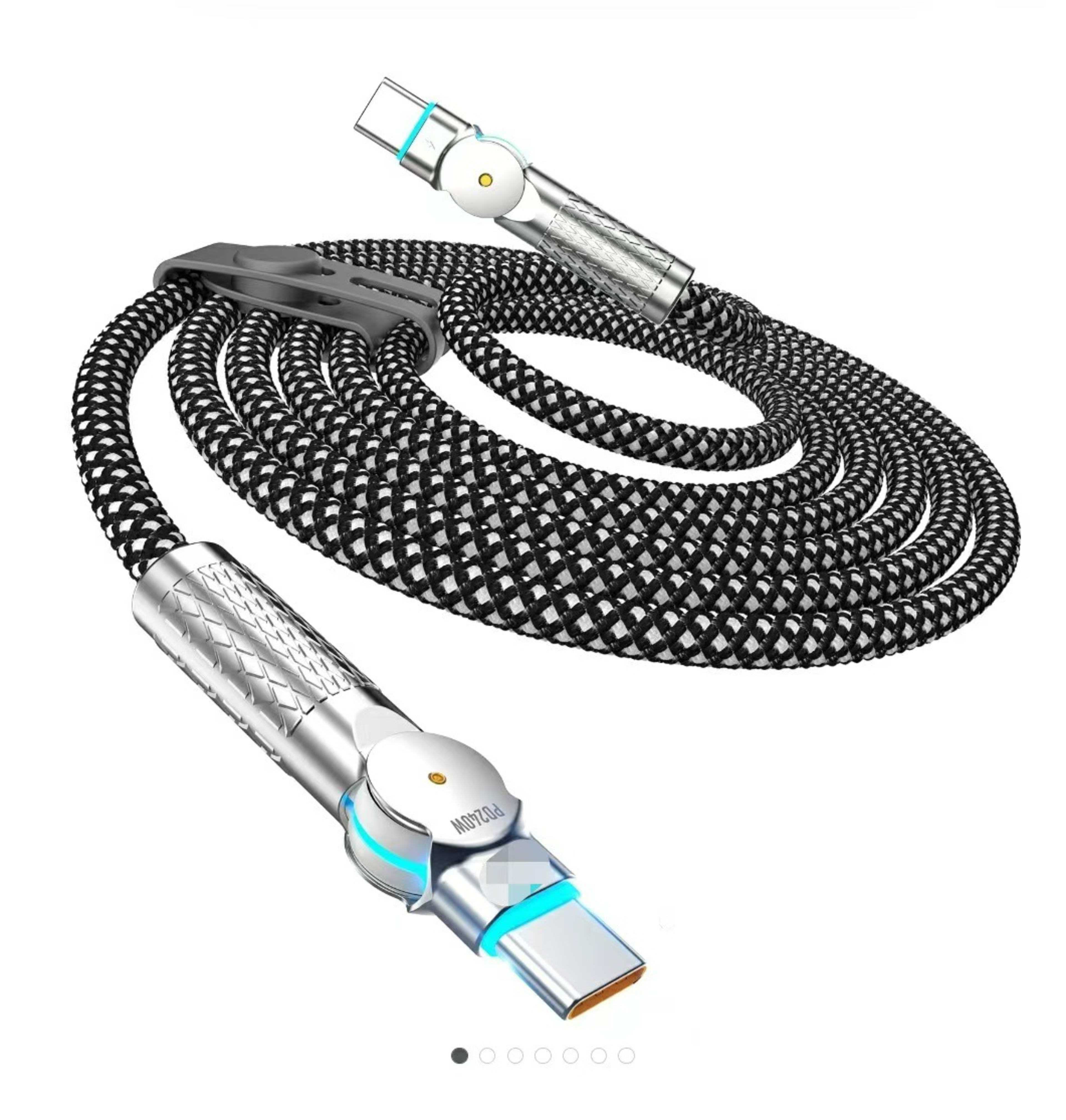 240W PD Fast-charging Data Cable 4
