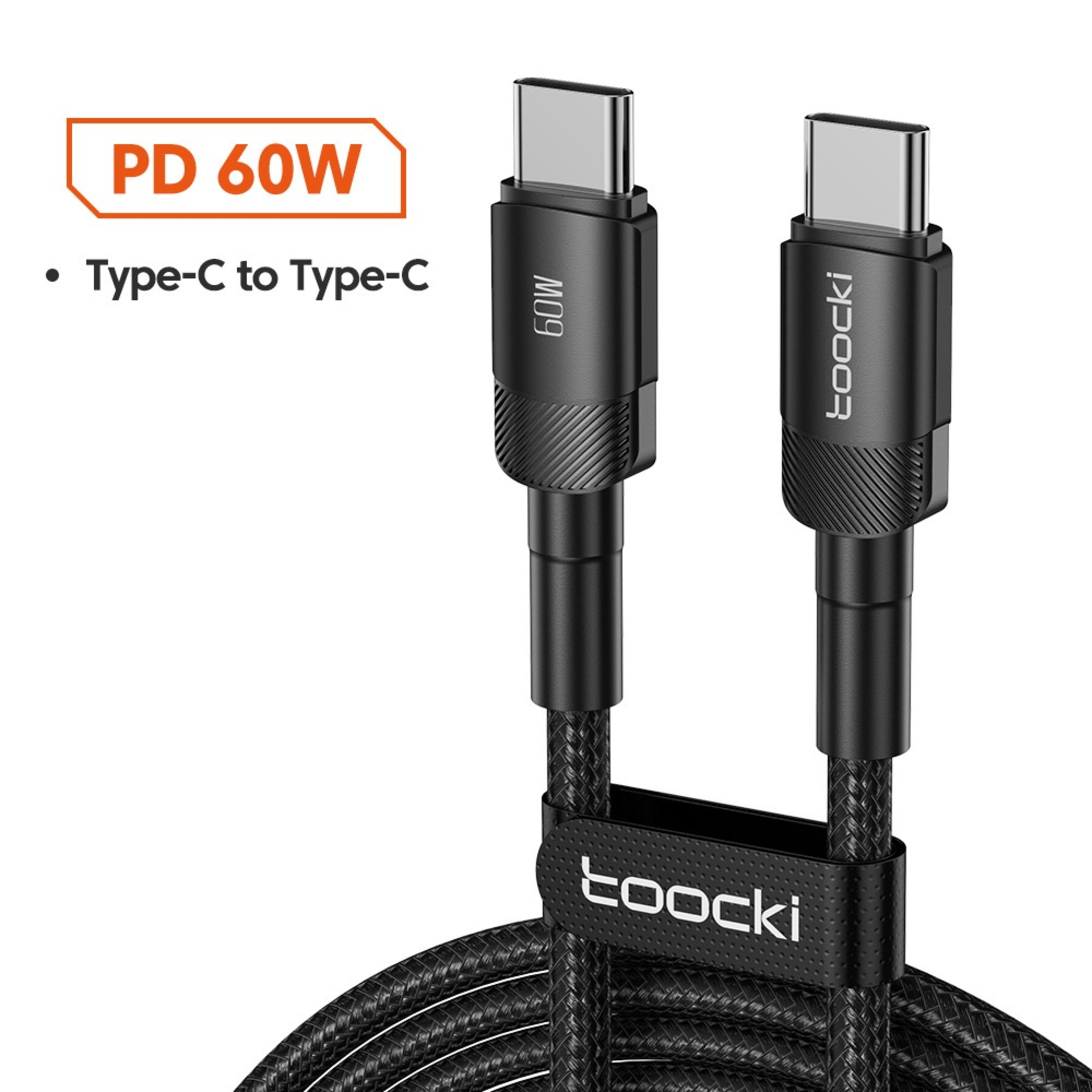 Aluminum Alloy Data Cable Type-C 5A Fast-Charging Cable 6