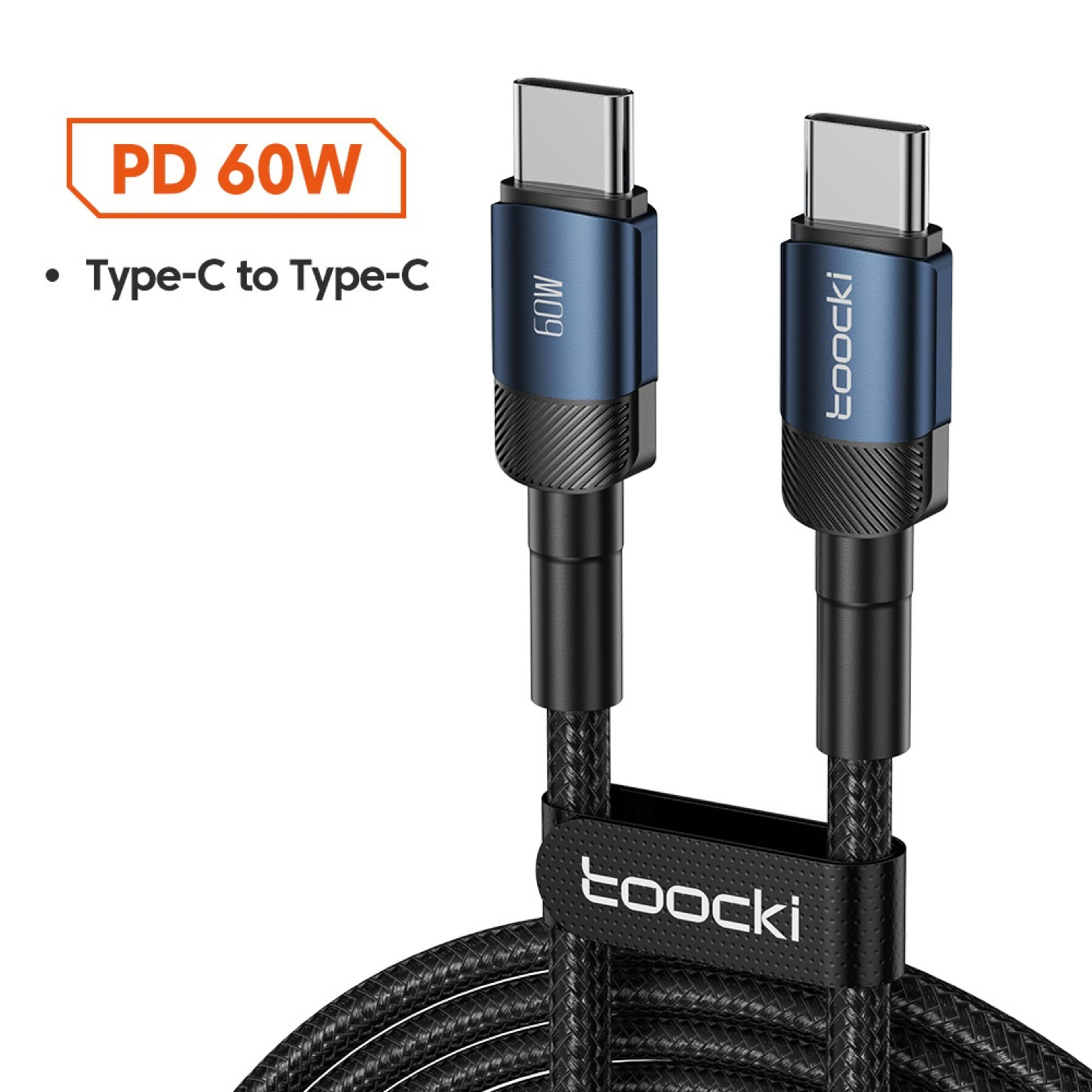 Aluminum Alloy Data Cable Type-C 5A Fast-Charging Cable 4