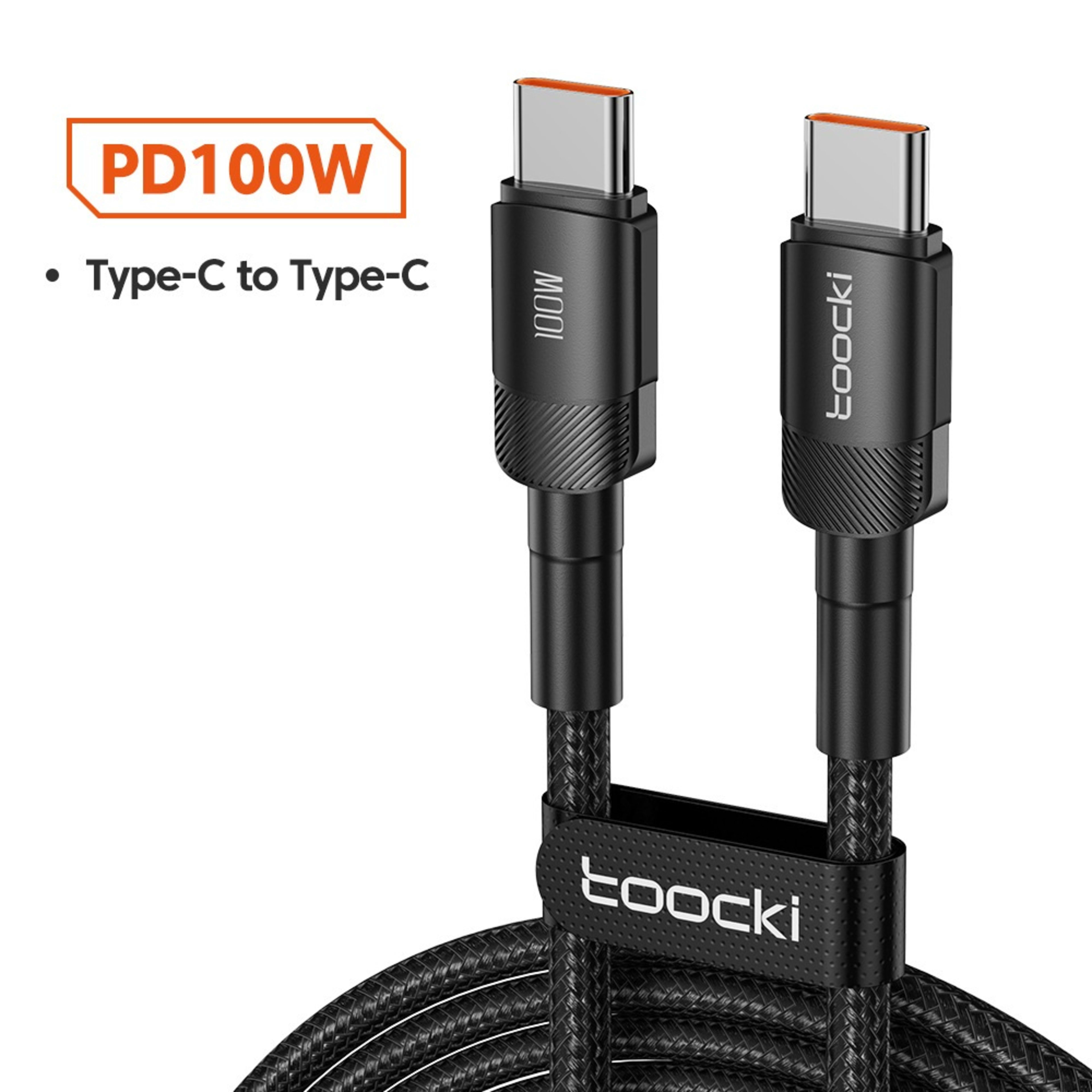 Aluminum Alloy Data Cable Type-C 5A Fast-Charging Cable