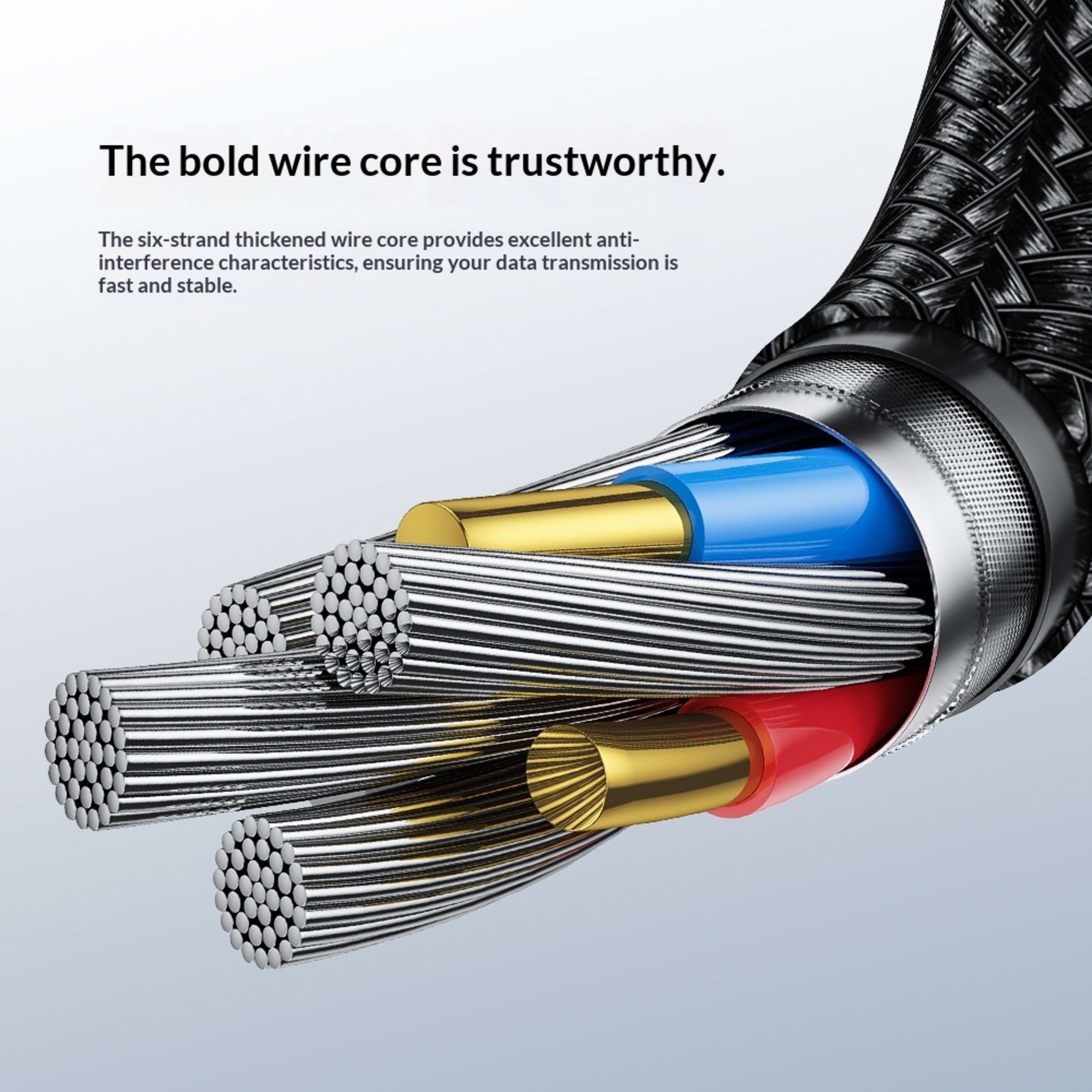 Aluminum Alloy Data Cable Type-C 5A Fast-Charging Cable 10