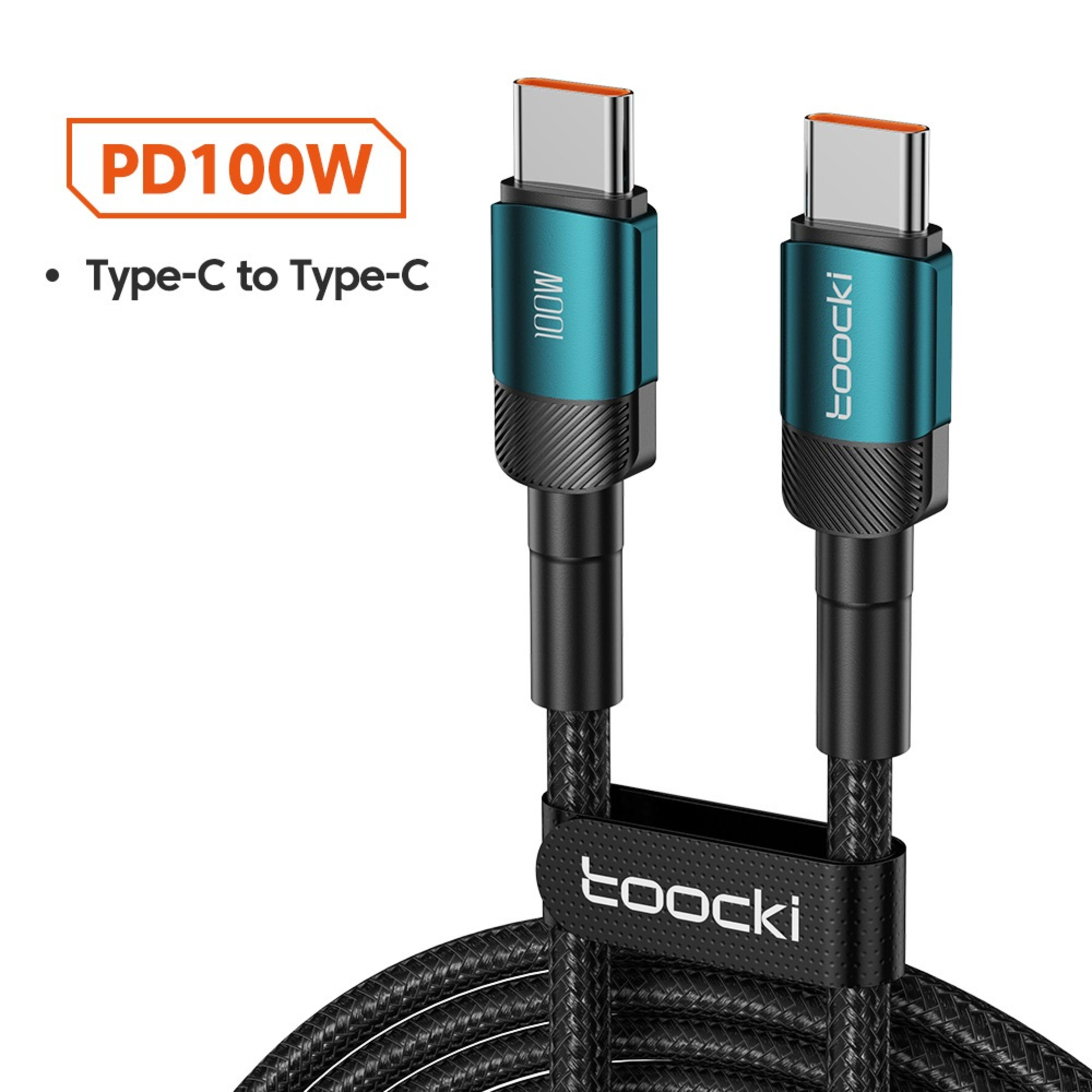 Aluminum Alloy Data Cable Type-C 5A Fast-Charging Cable 11