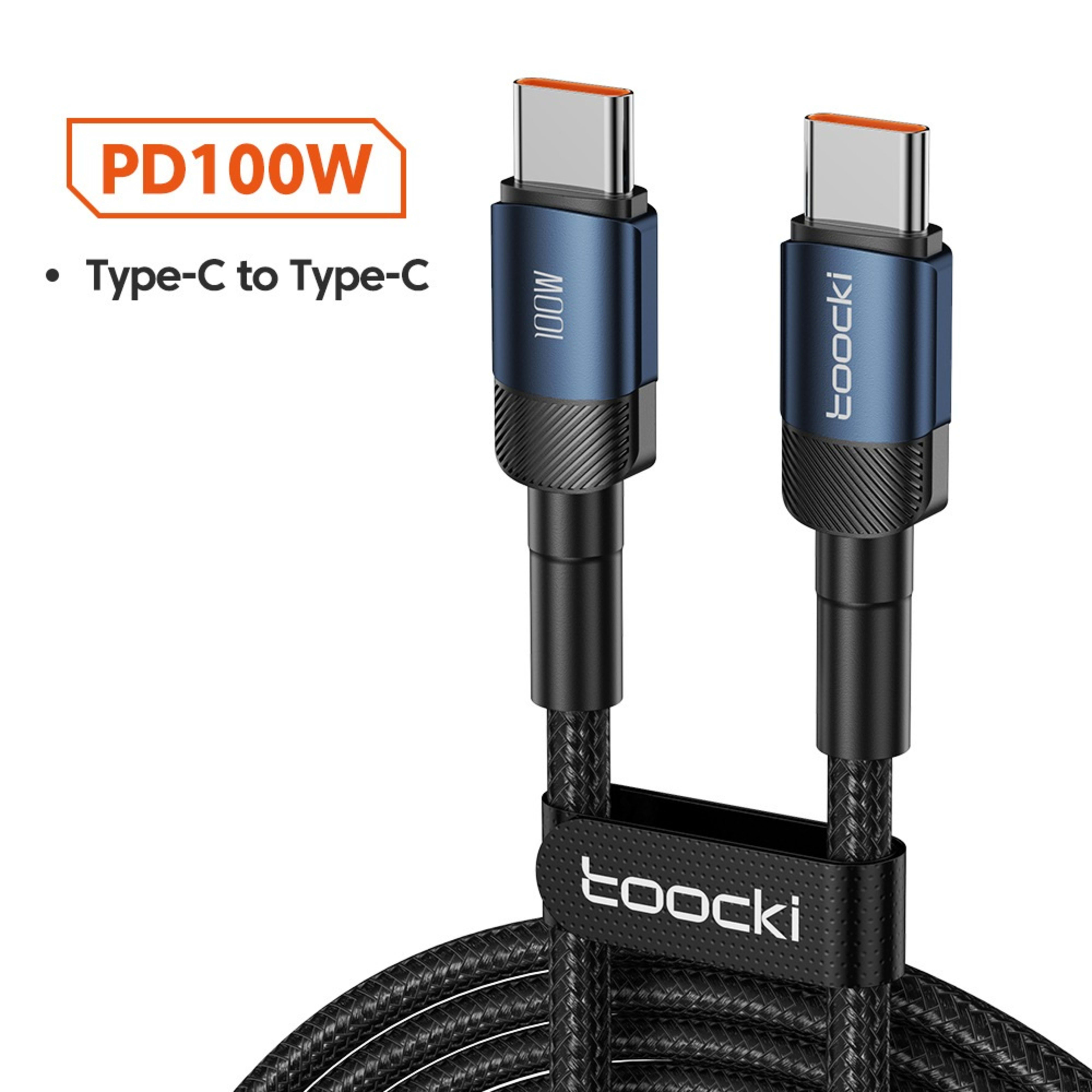 Aluminum Alloy Data Cable Type-C 5A Fast-Charging Cable 2