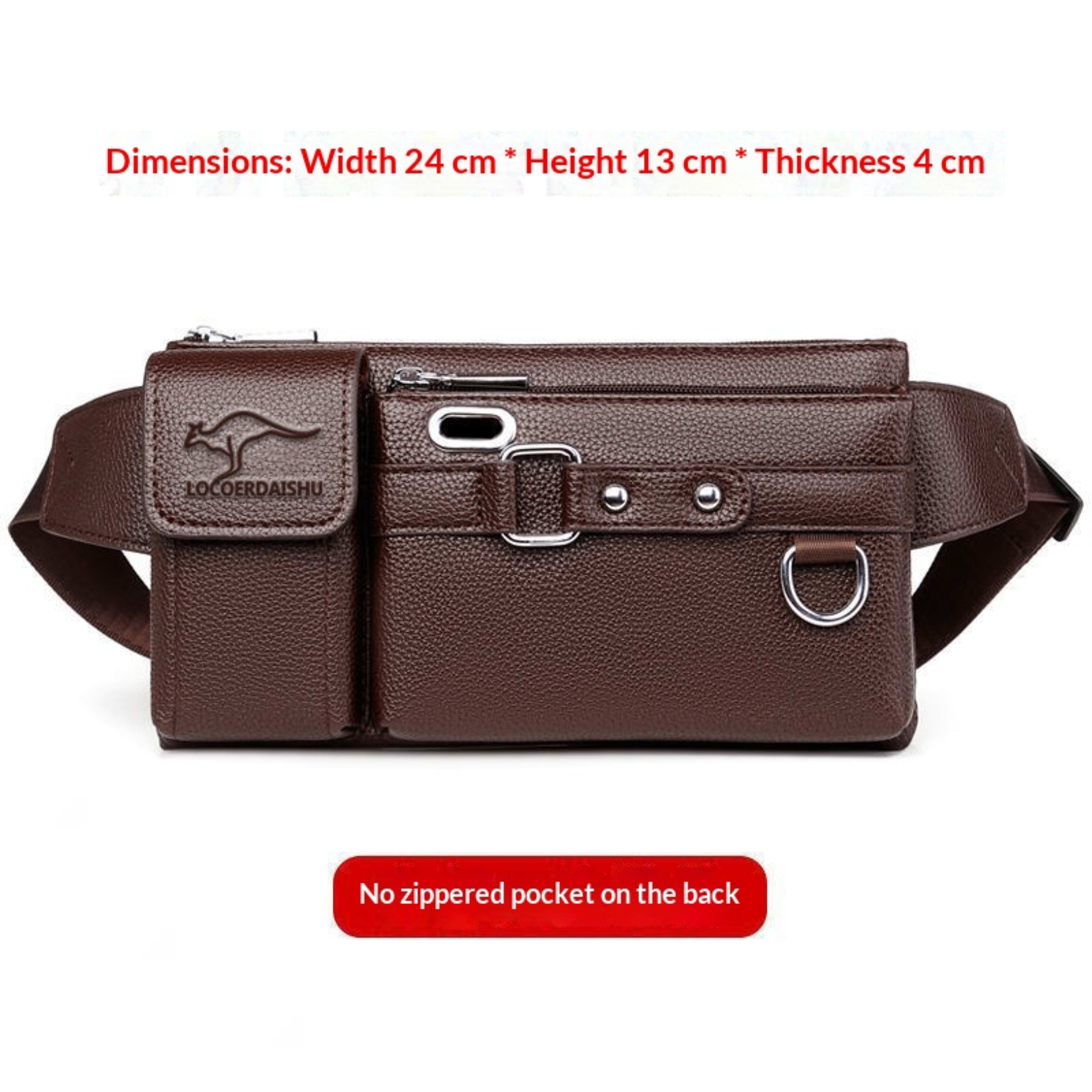 Men's Waist Bag Large-Capacity Multifunction Crossbody Bag 3