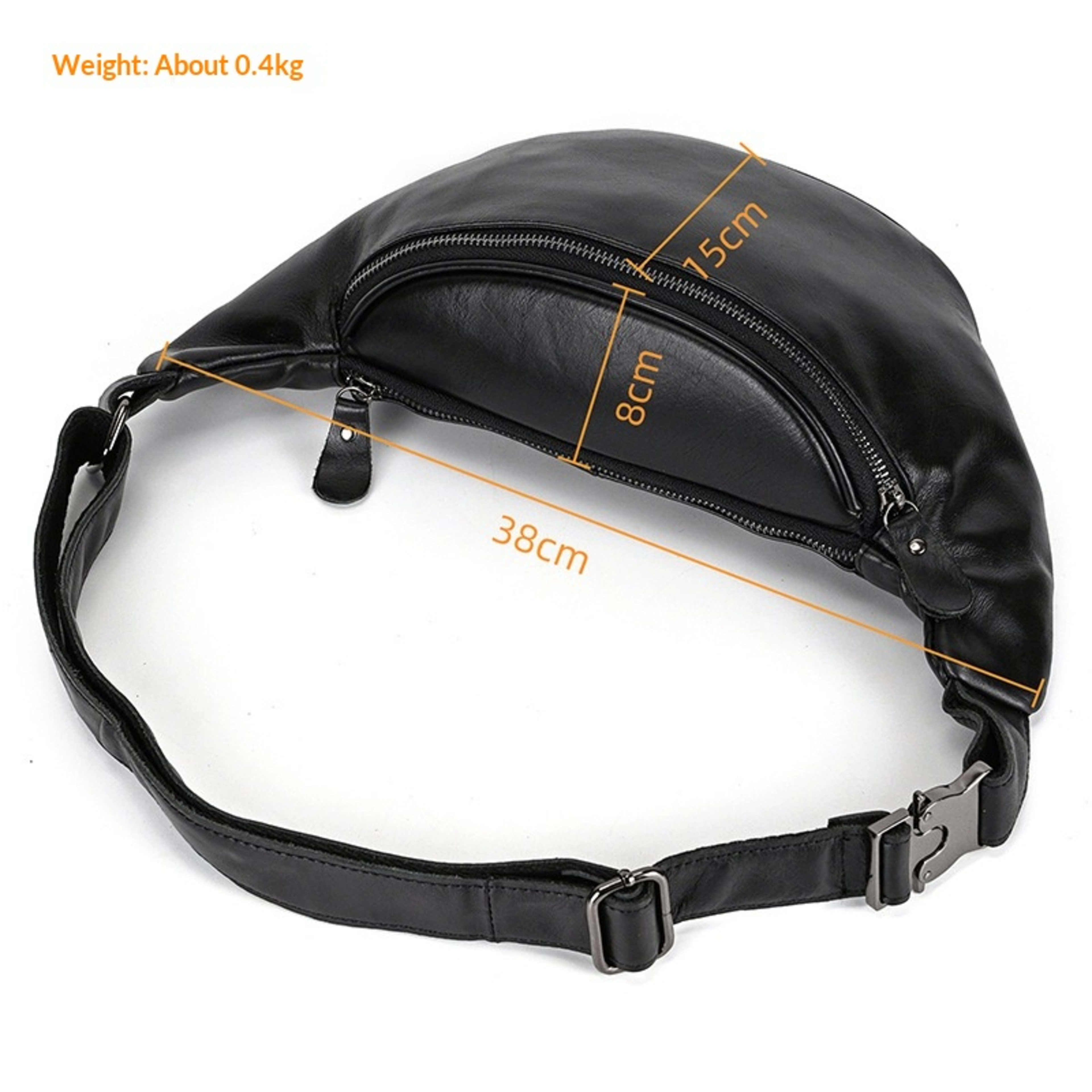 Men's Crossbody Chest Bag Casual Outdoor Sports Waist Bag 5