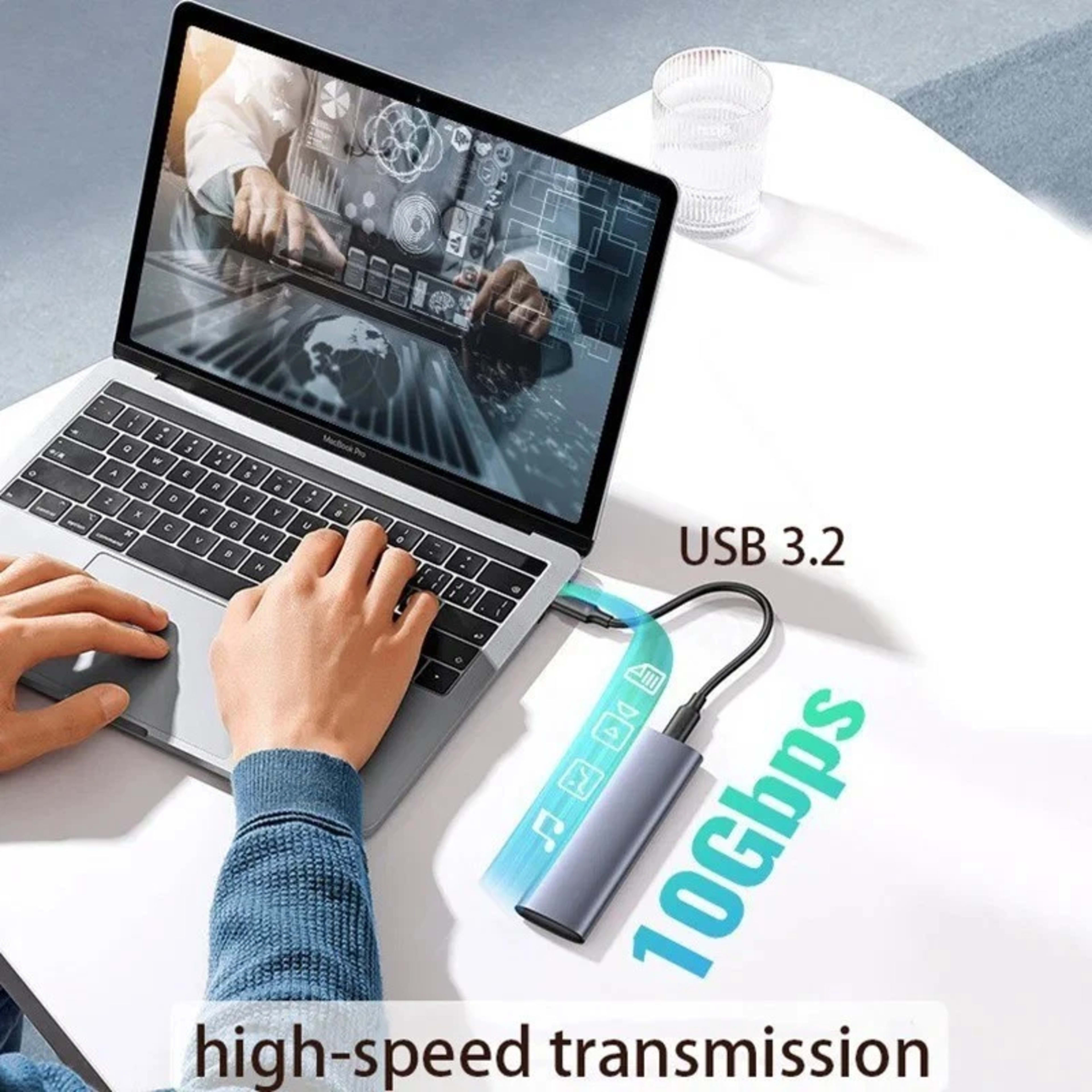 Type-C Data Cable, USB 30 To Type-C Transfer Cable 2