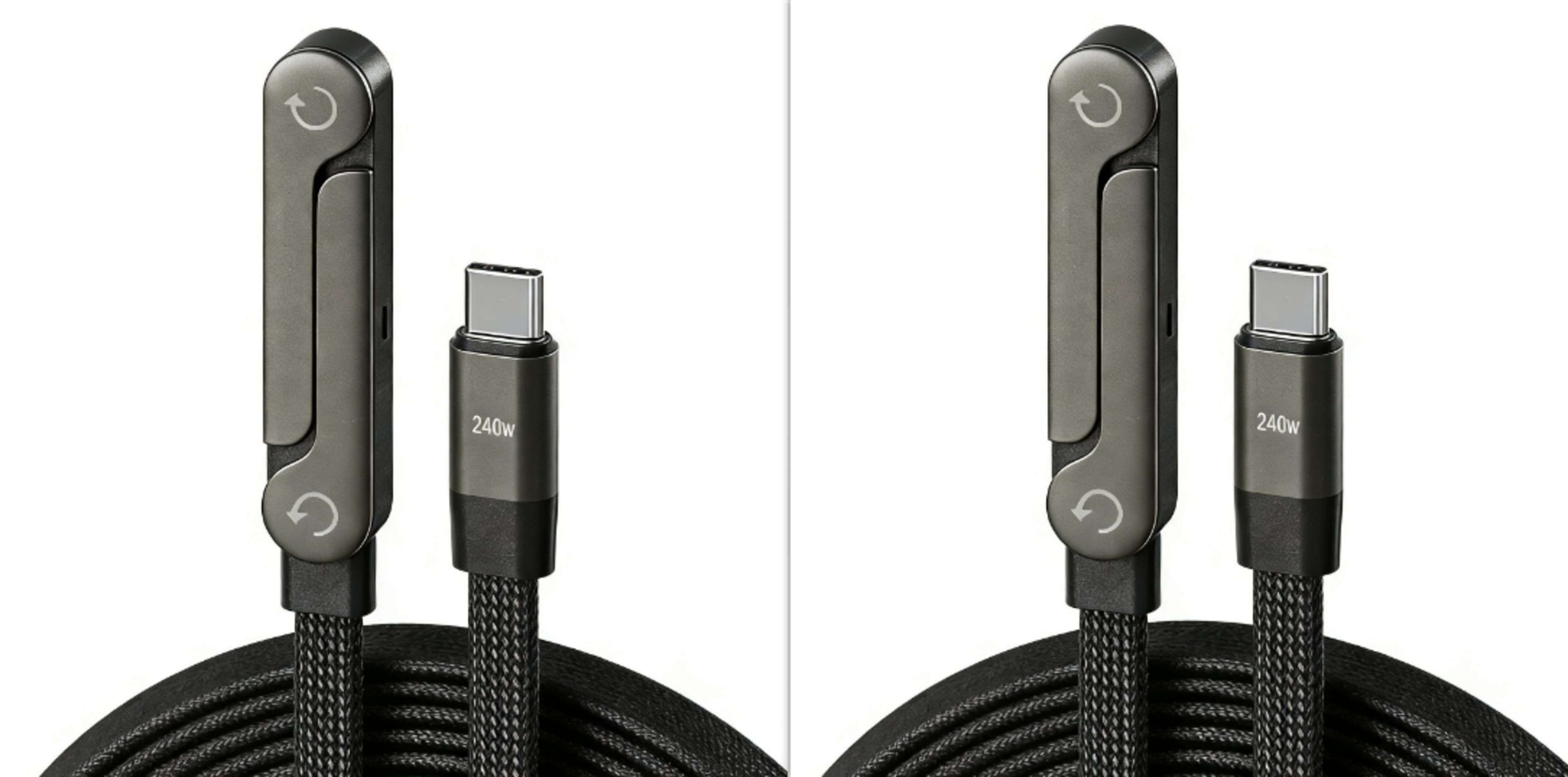 240W Multi-functional Fast-charging Phone Holder Data Cable 5