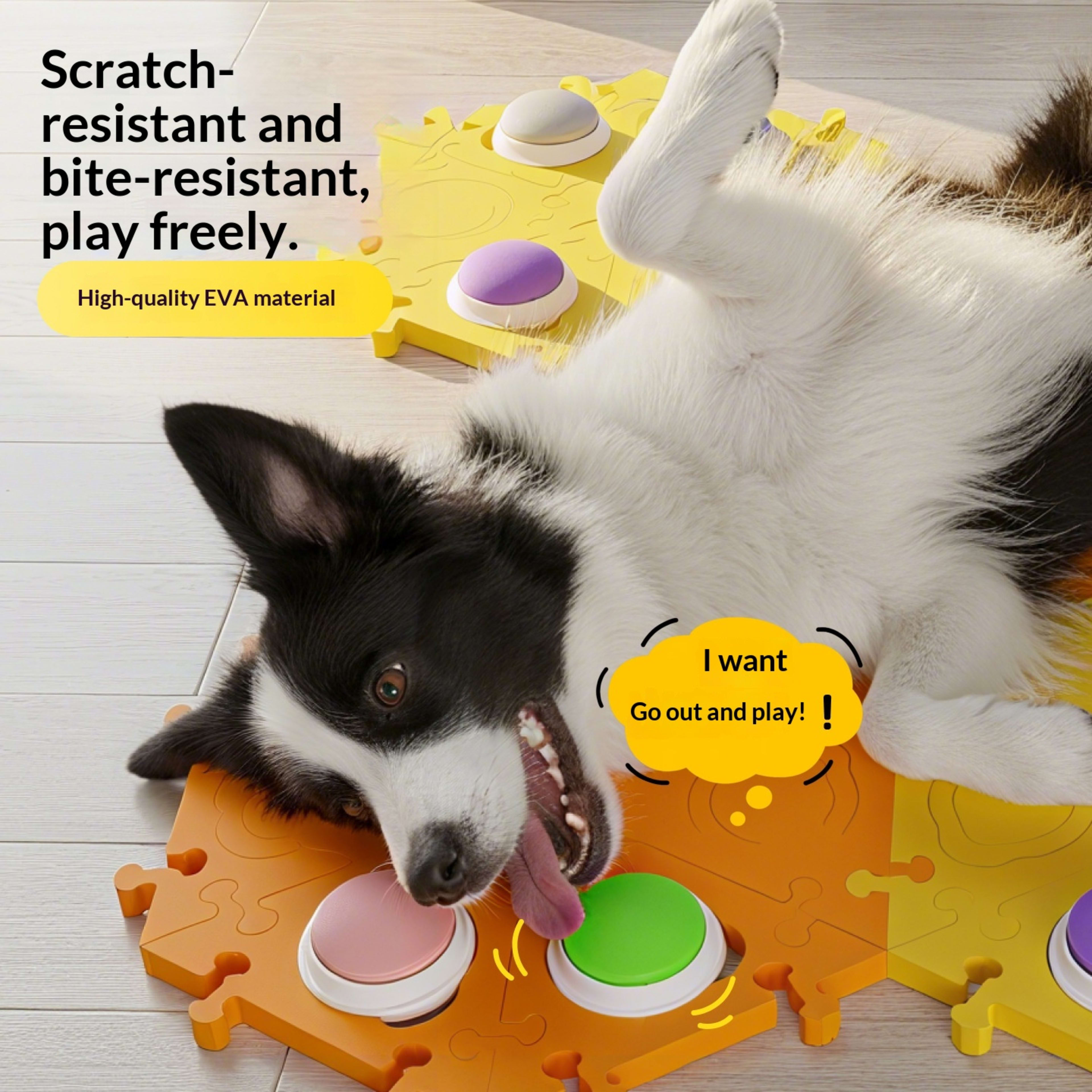 Dog Talking Button Sound-Producing Toy 5
