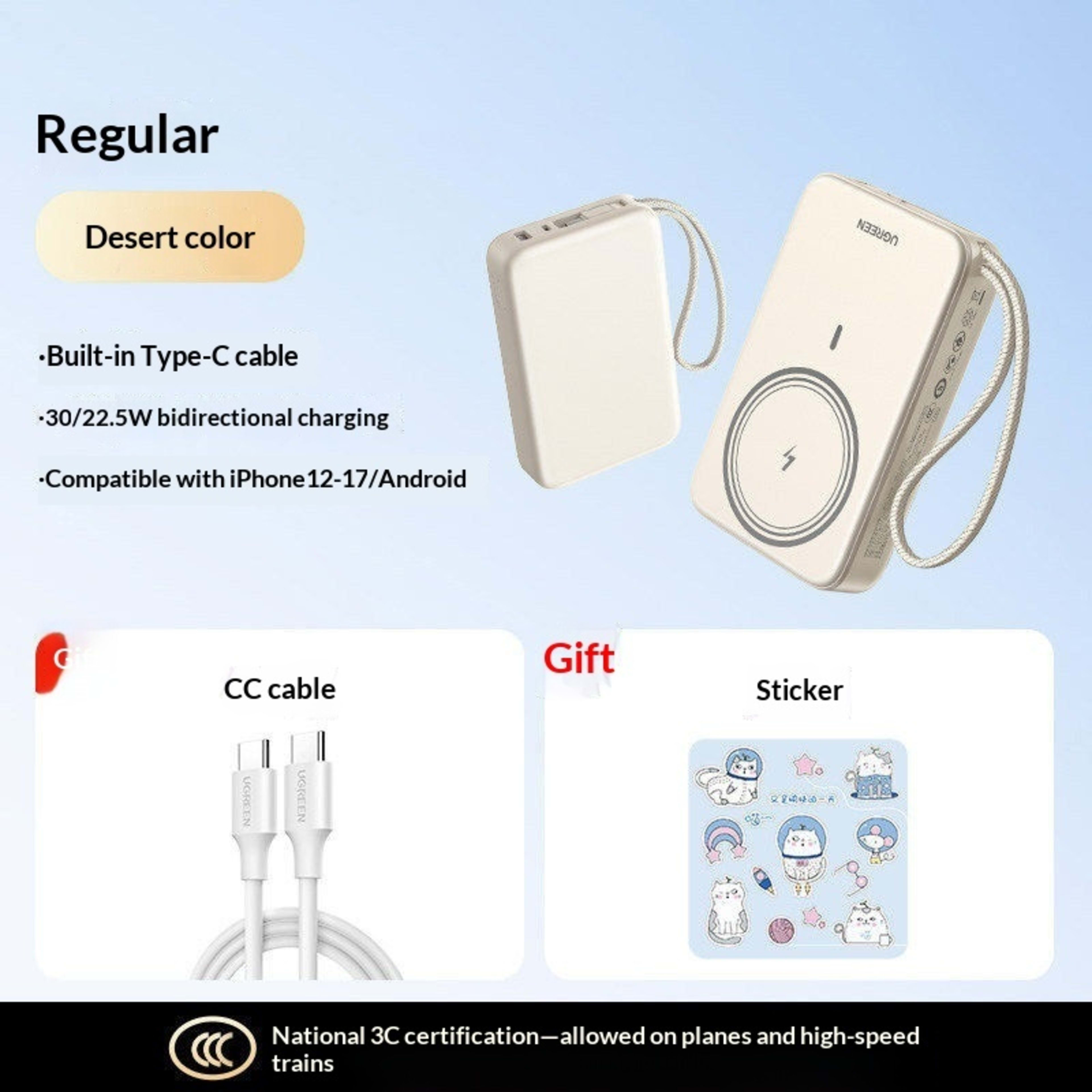 Magnetic Wireless Power Bank Ah 20W Portable 3