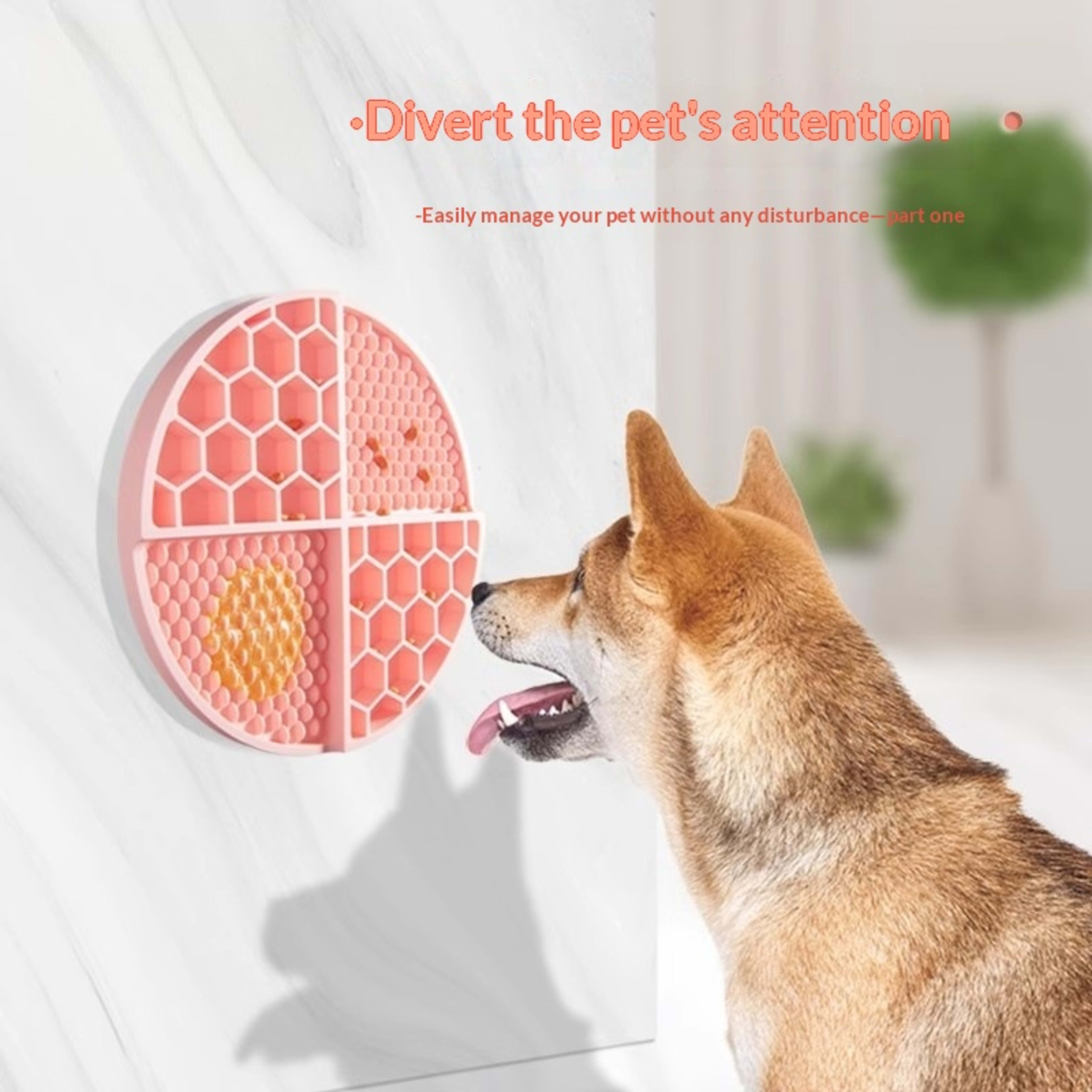 Slow Food Bowl Silicone Licking Mat Licking Plate 8