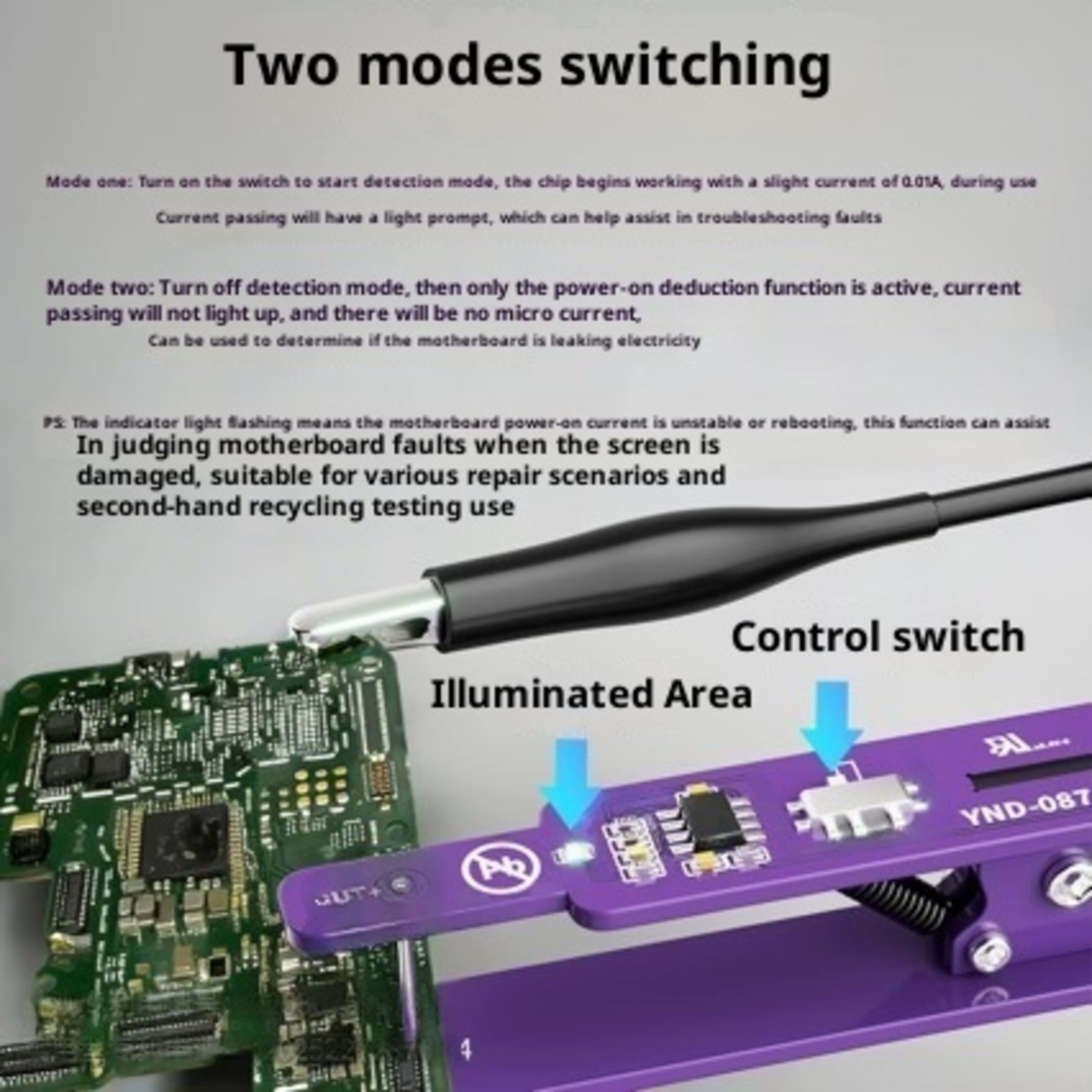 Battery-Free Universal Phone Power-On Clip 3