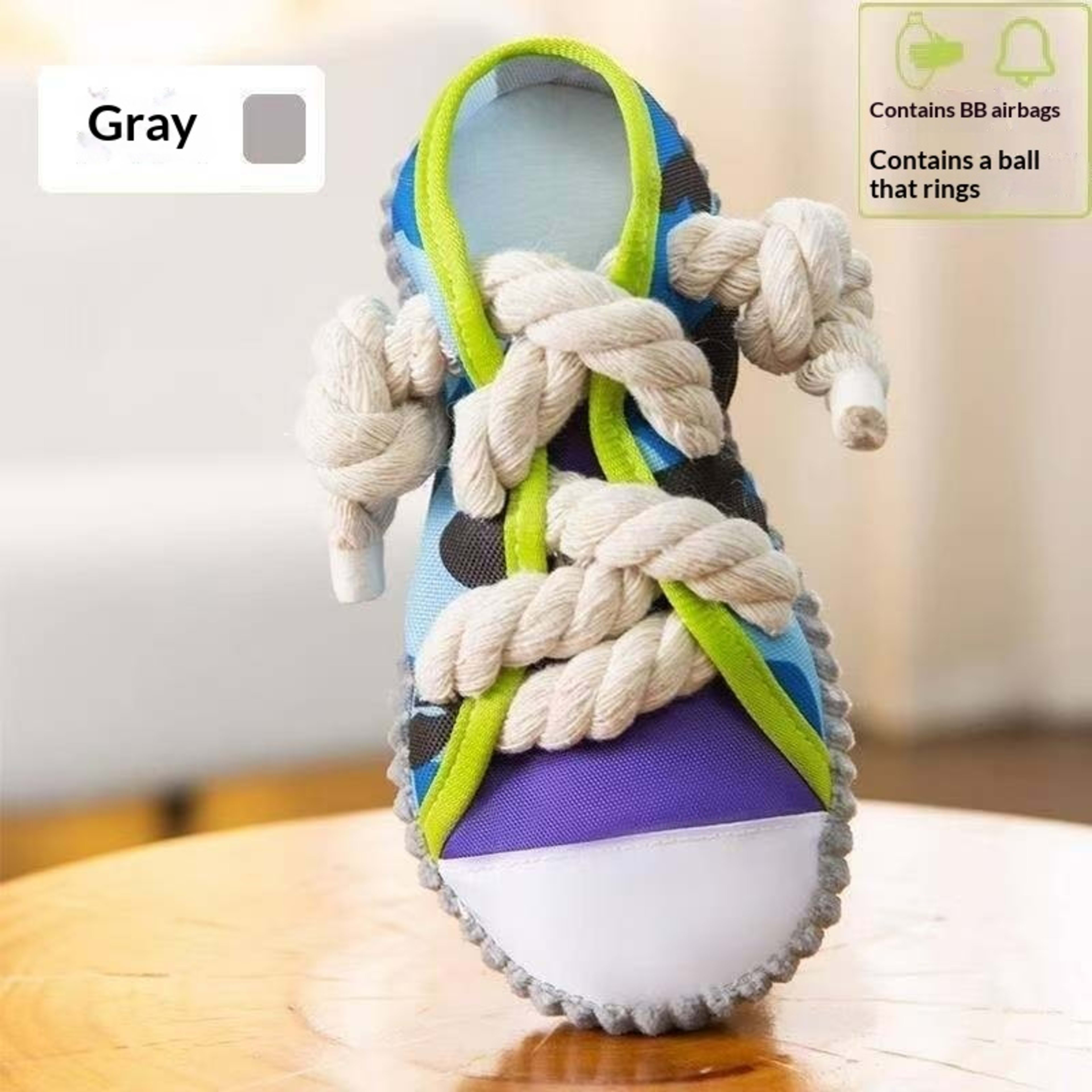Pet Dog Cotton Rope Canvas Shoes 5