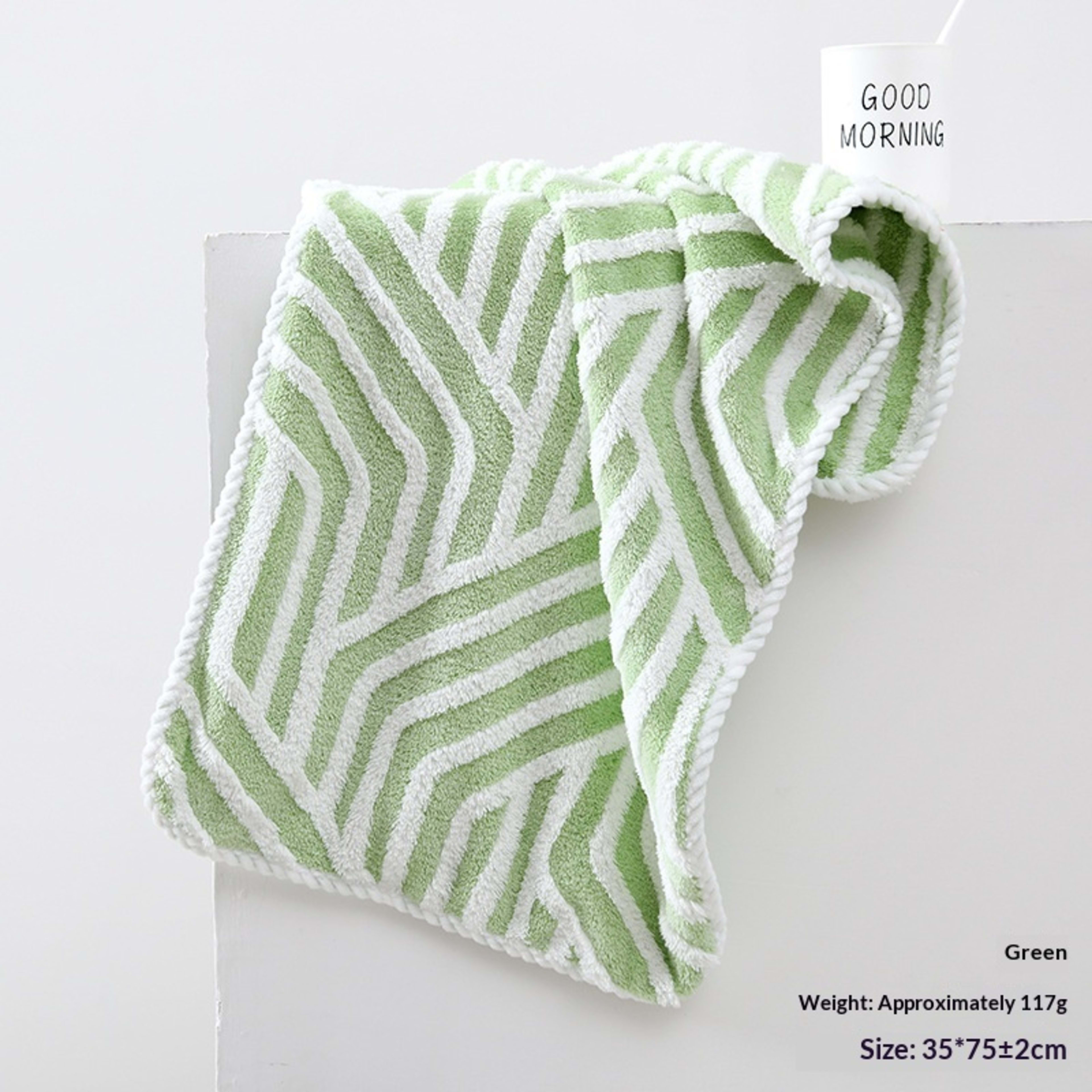 Absorbent Home-Use New Jacquard Coral Fleece Towel 43