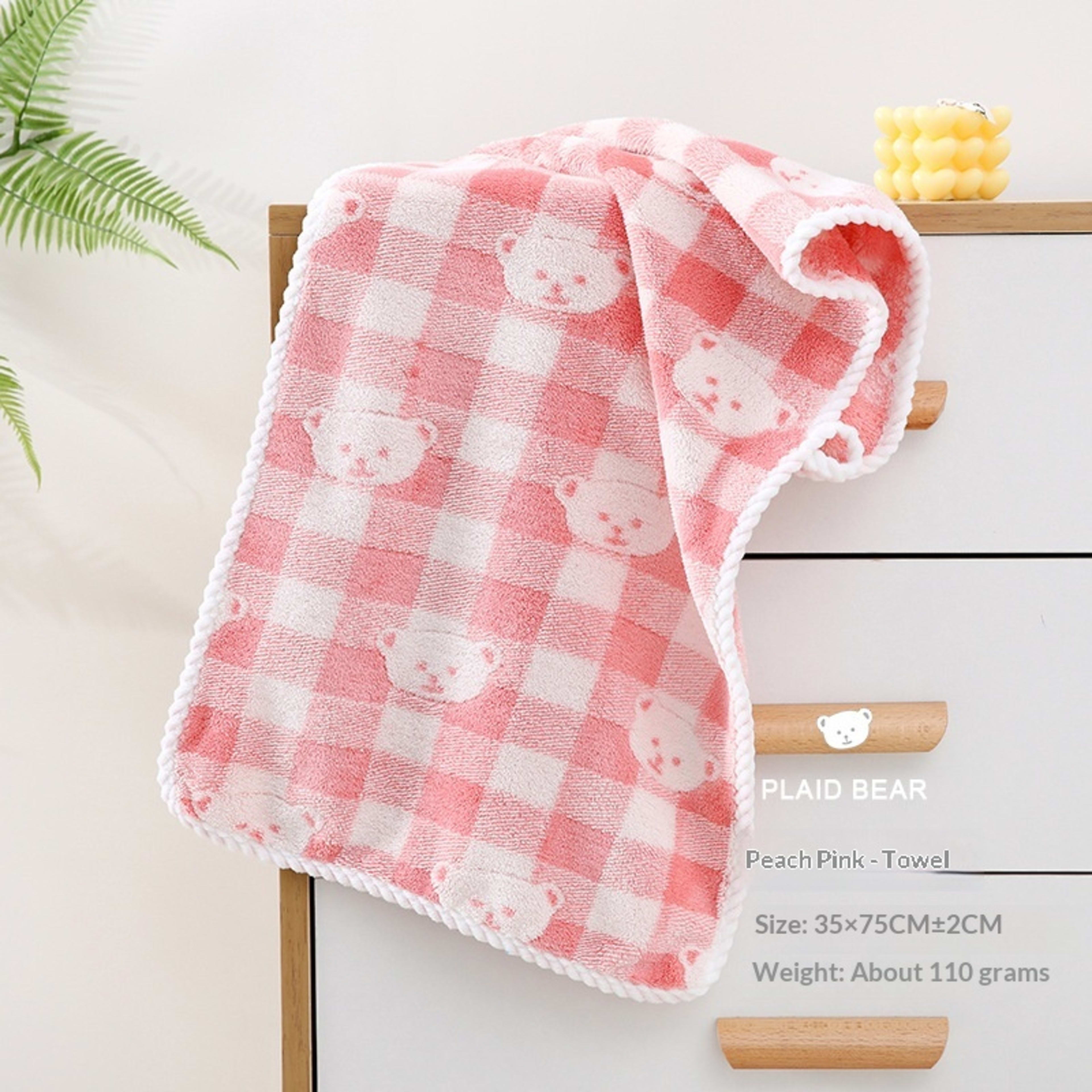 Absorbent Home-Use New Jacquard Coral Fleece Towel 13