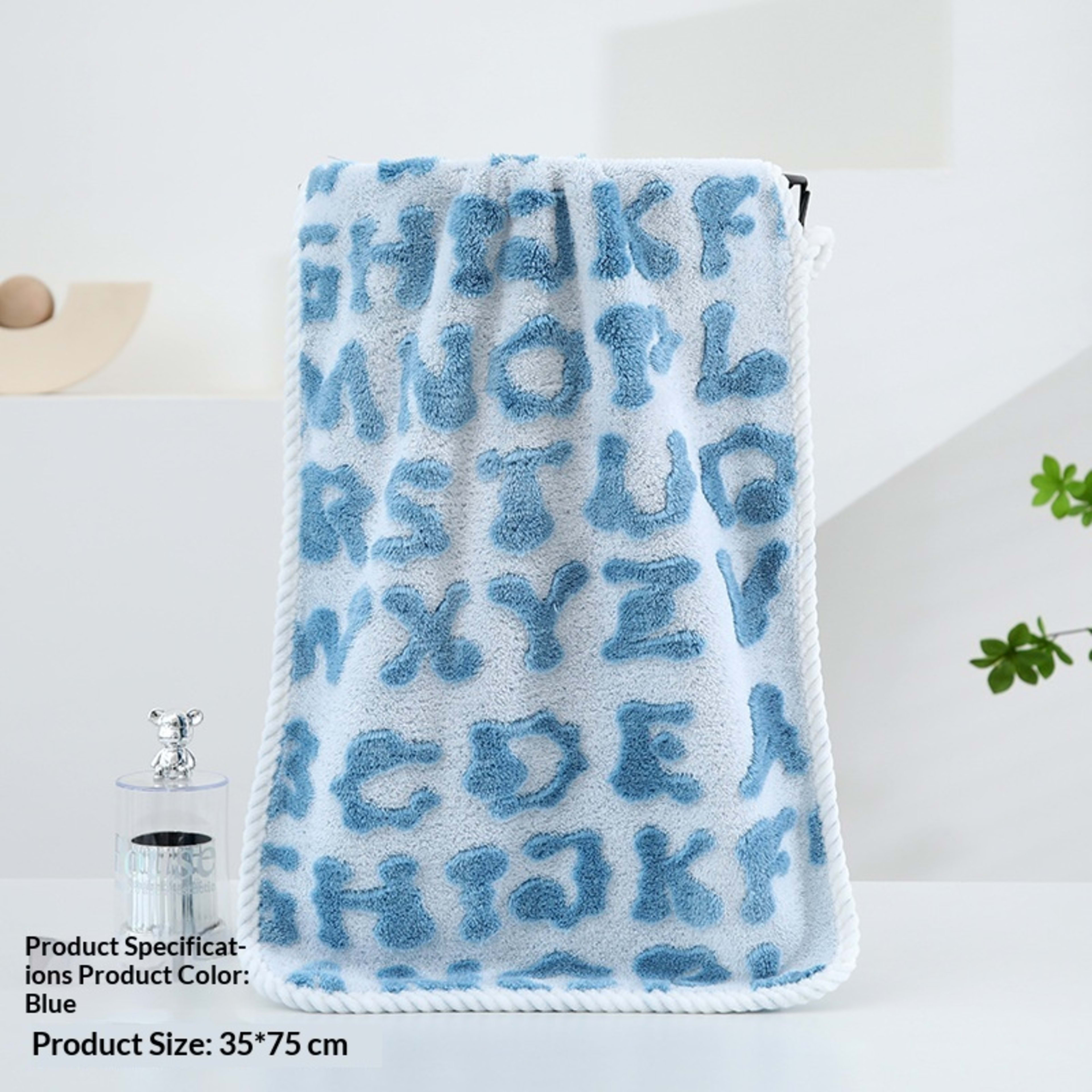 Absorbent Home-Use New Jacquard Coral Fleece Towel 9