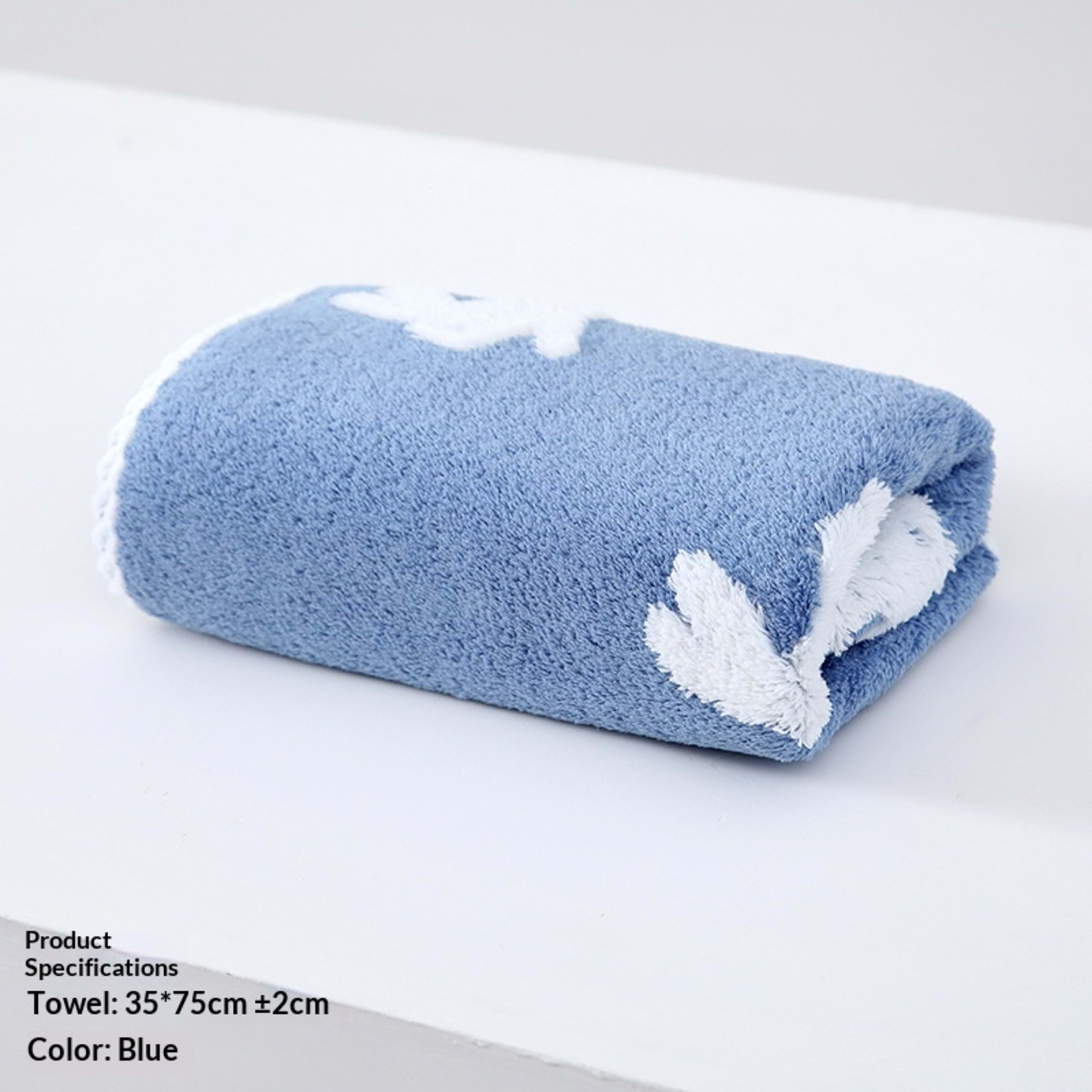 Absorbent Home-Use New Jacquard Coral Fleece Towel 49