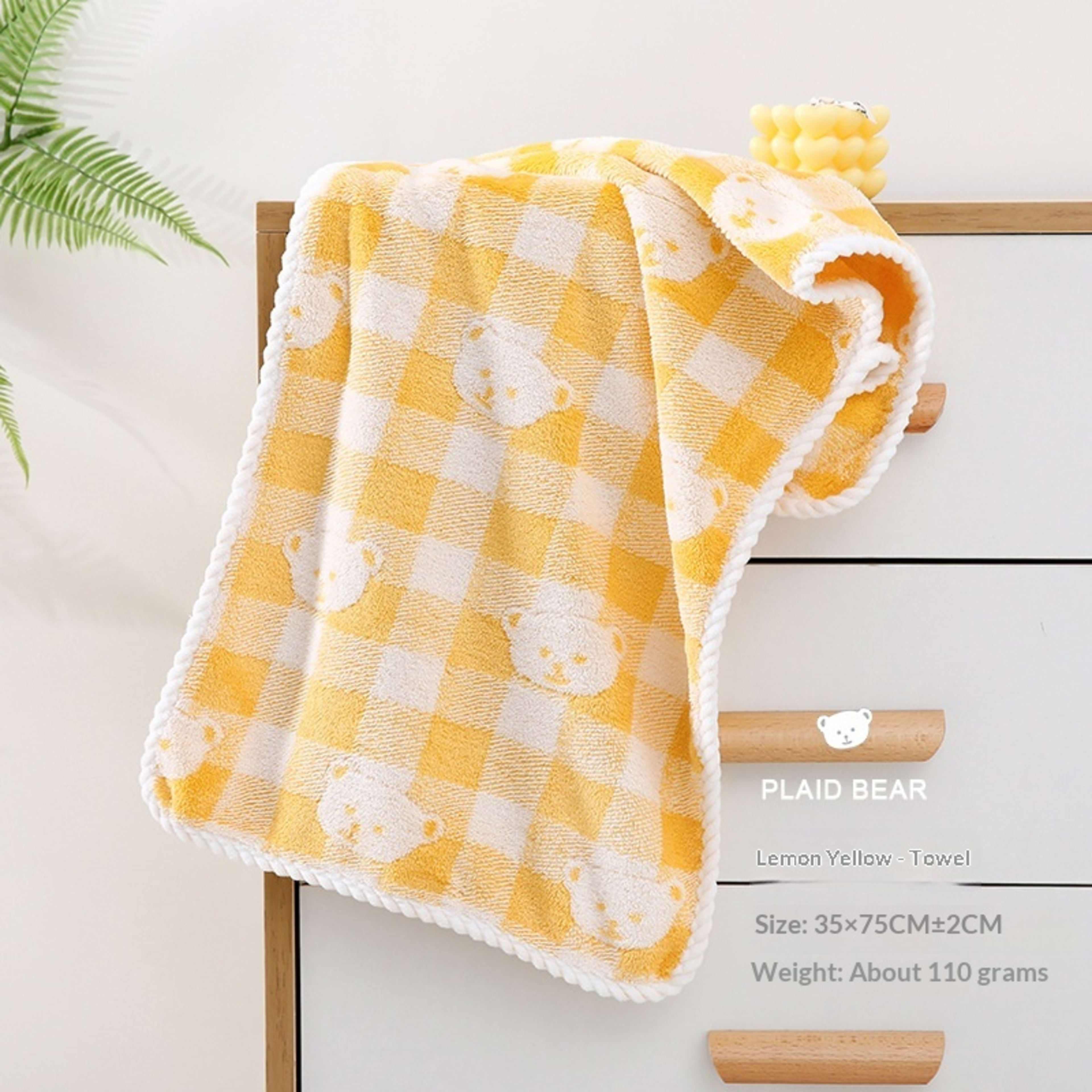 Absorbent Home-Use New Jacquard Coral Fleece Towel 34