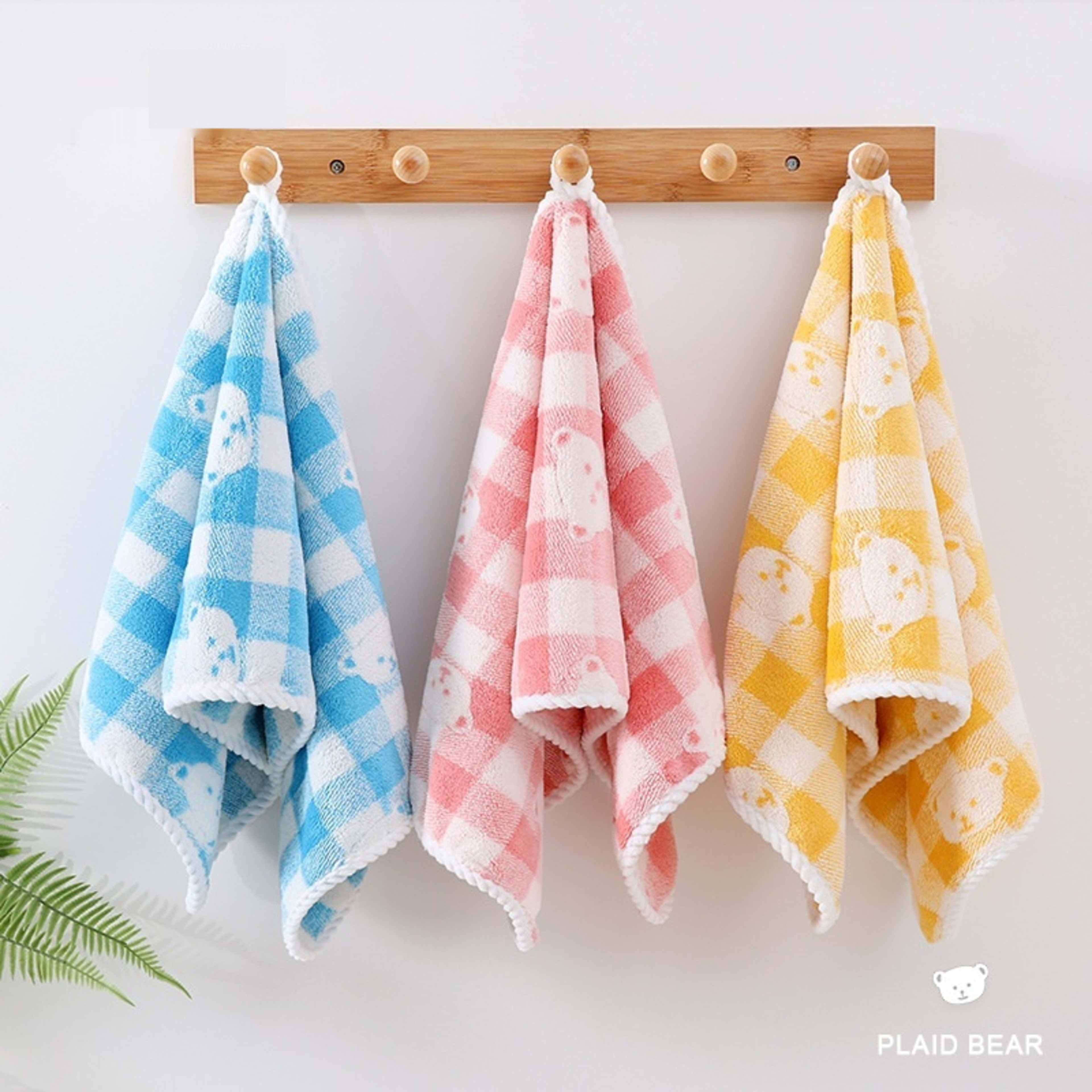 Absorbent Home-Use New Jacquard Coral Fleece Towel 18