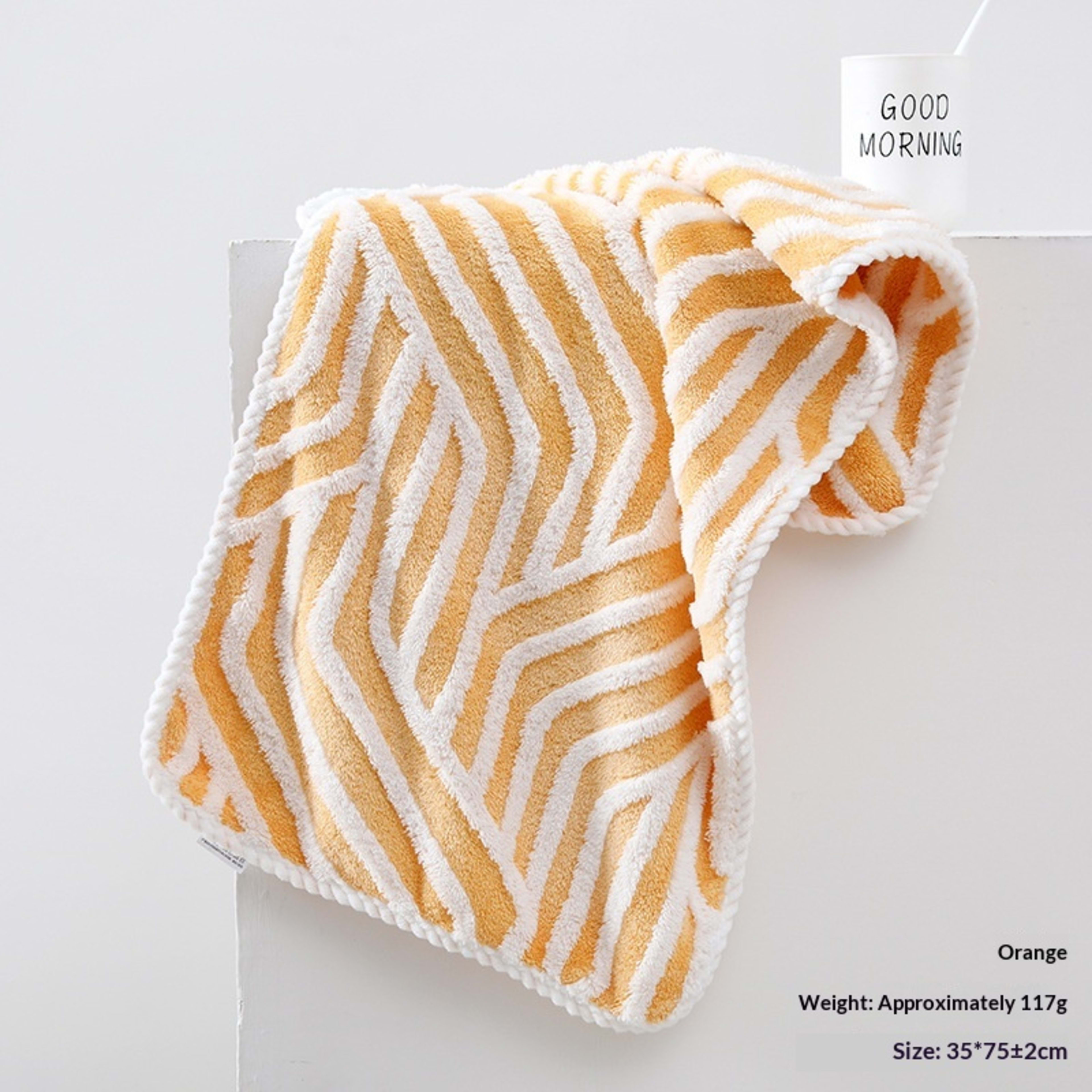 Absorbent Home-Use New Jacquard Coral Fleece Towel 53