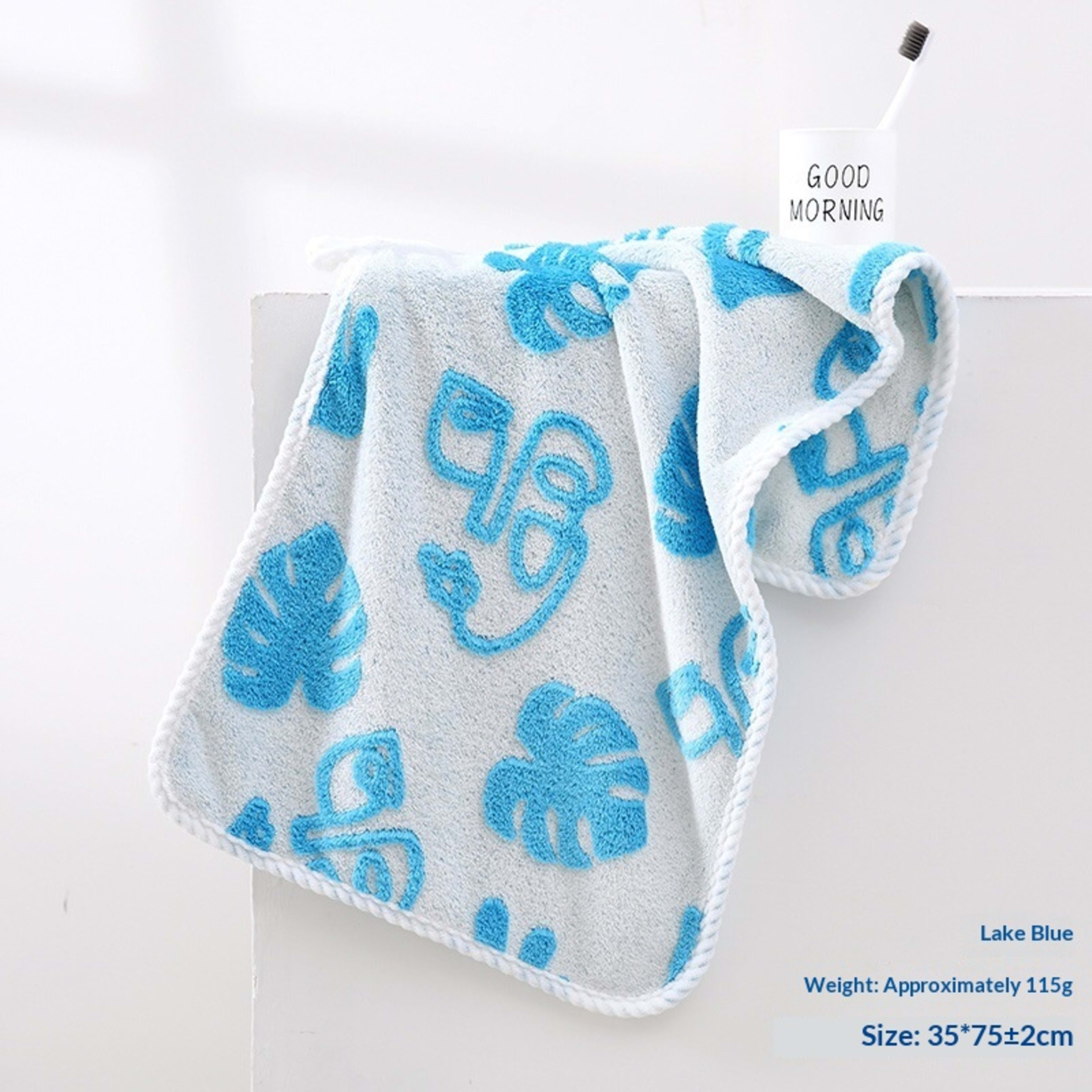 Absorbent Home-Use New Jacquard Coral Fleece Towel 31