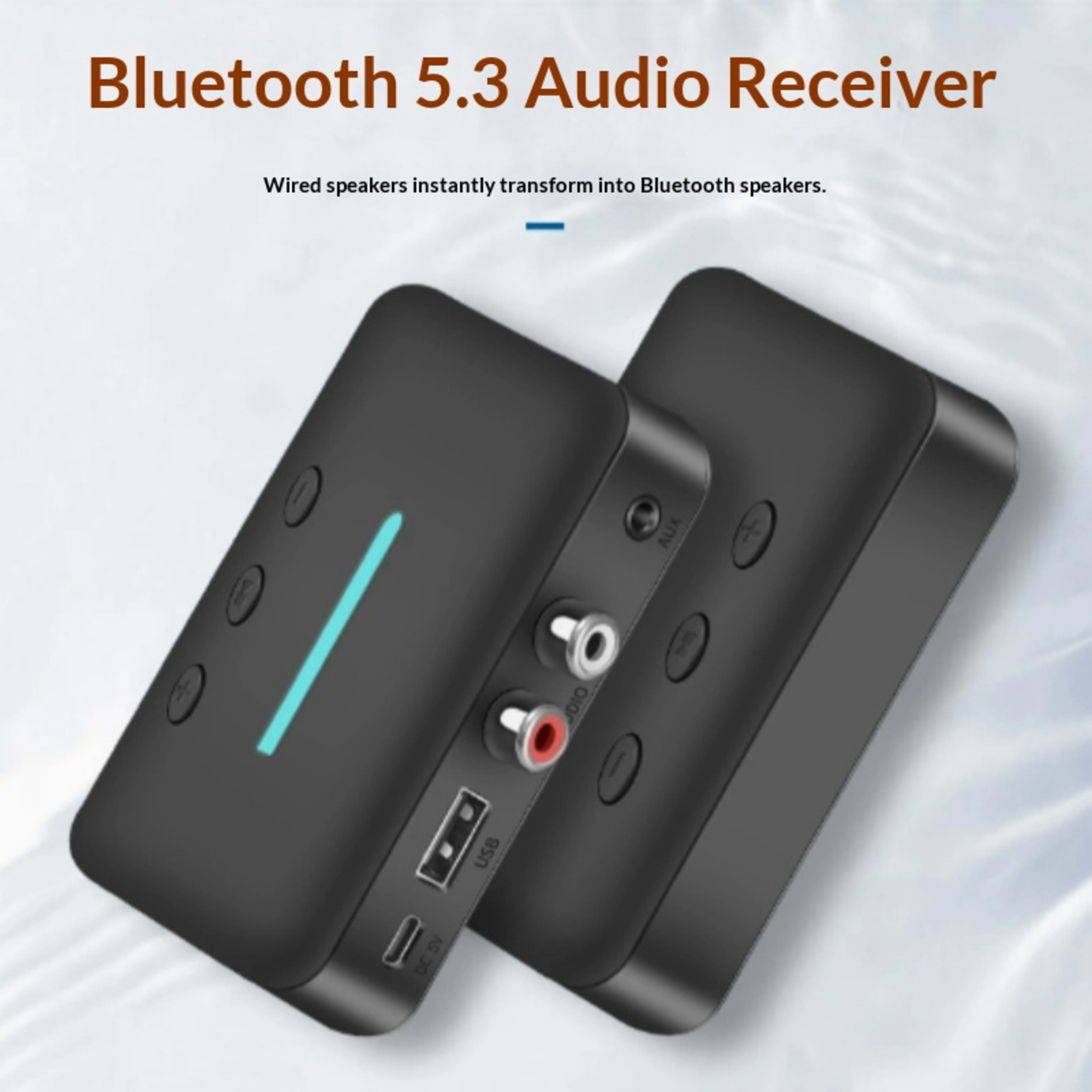 Drive Music Player To Vintage Stereo Via Wireless Bluetooth Adapter