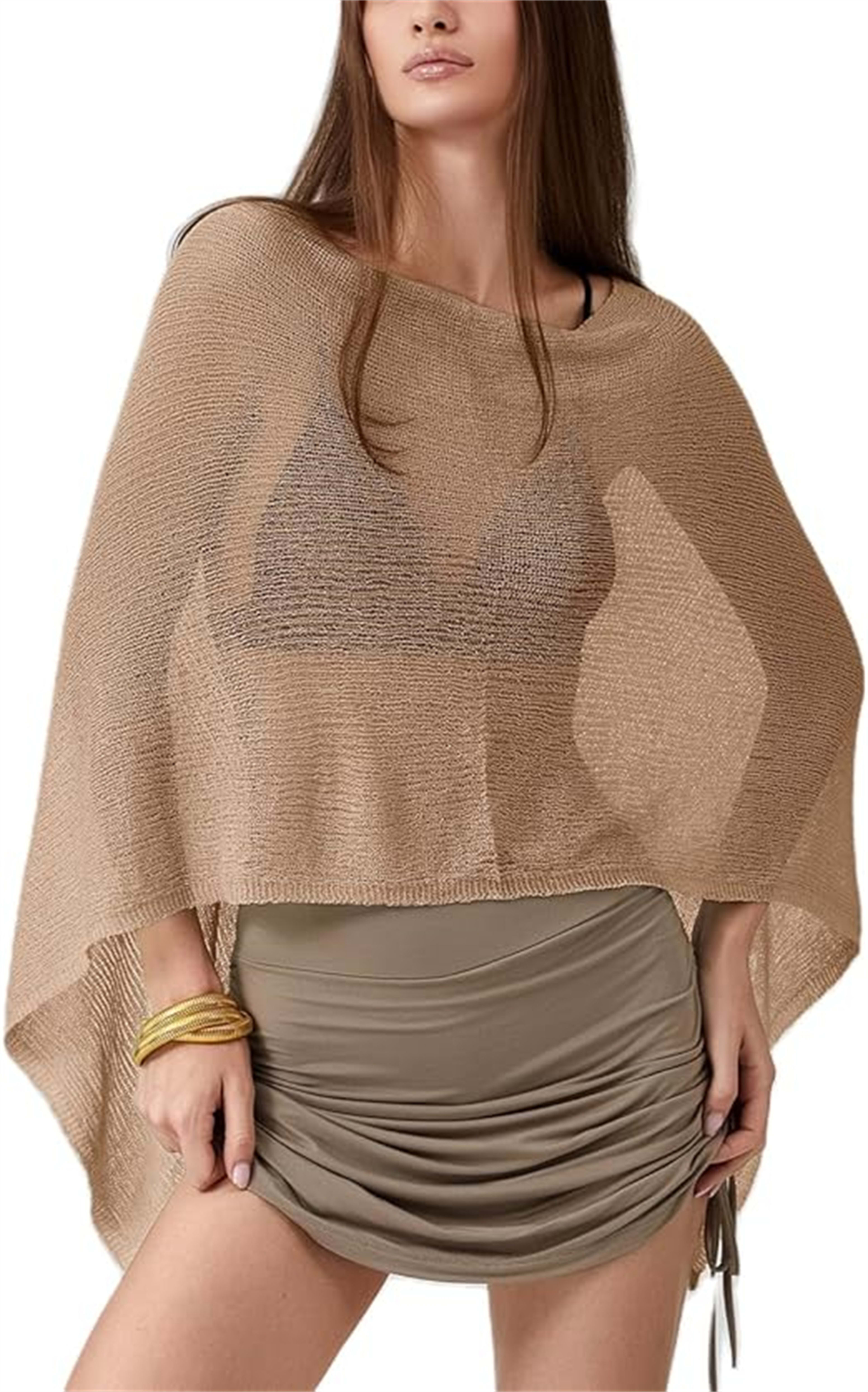 Top Perspective Crochet Shoulder Shawl 3