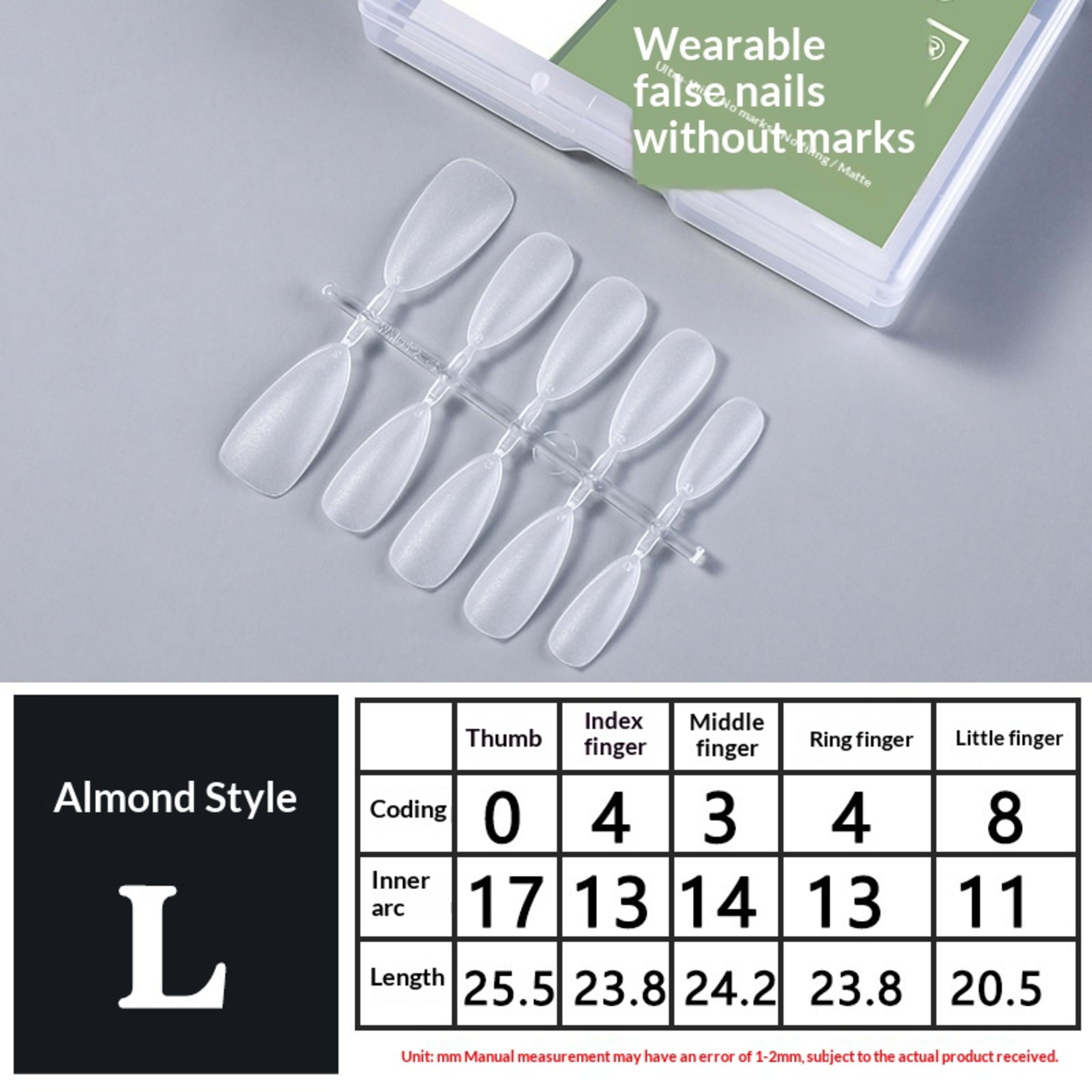 Dedicated Handmade Long Wearable Nail Tips 6