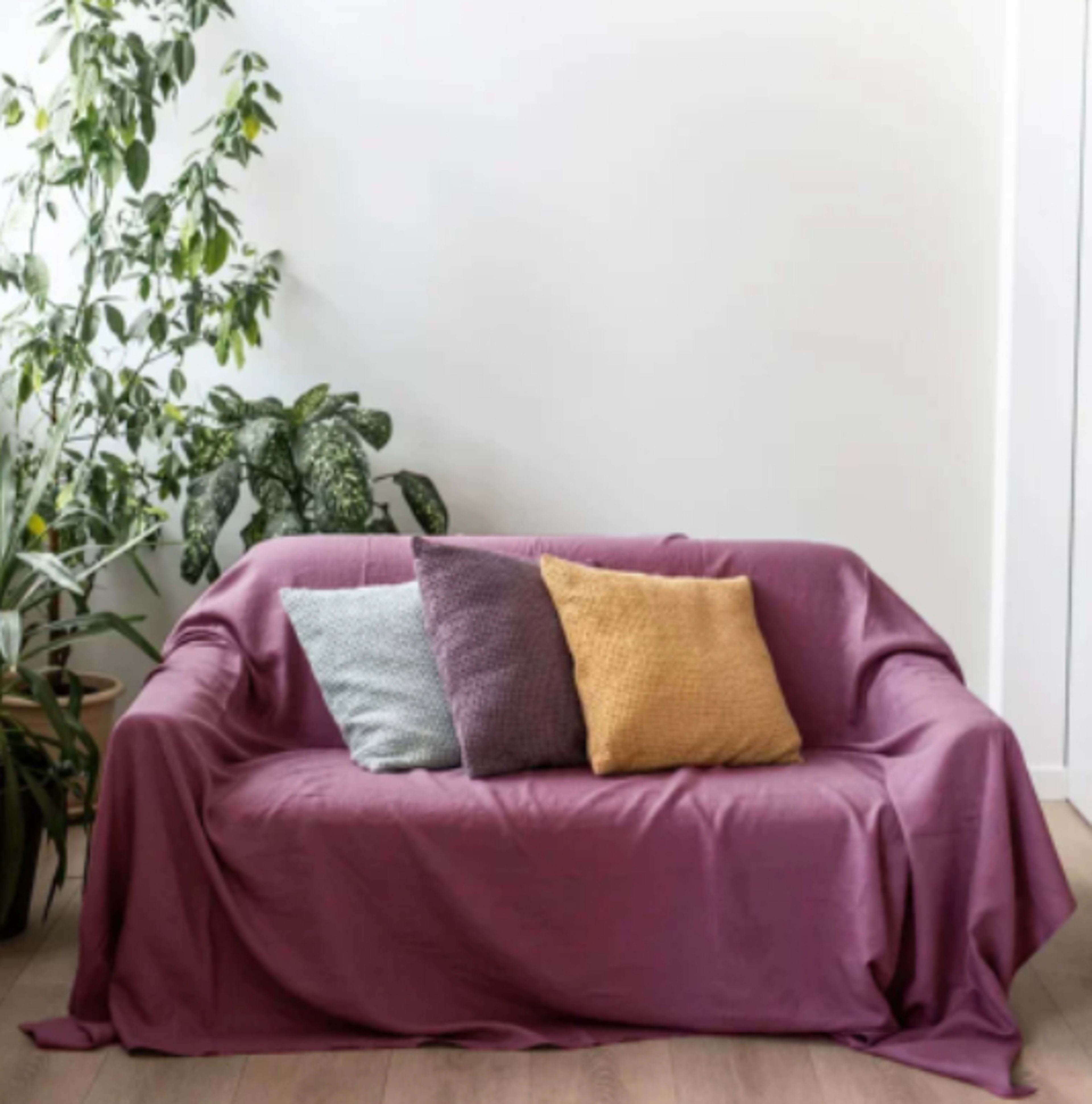 Towel Hemp Throw Sofa Air-conditioning Blanket 6