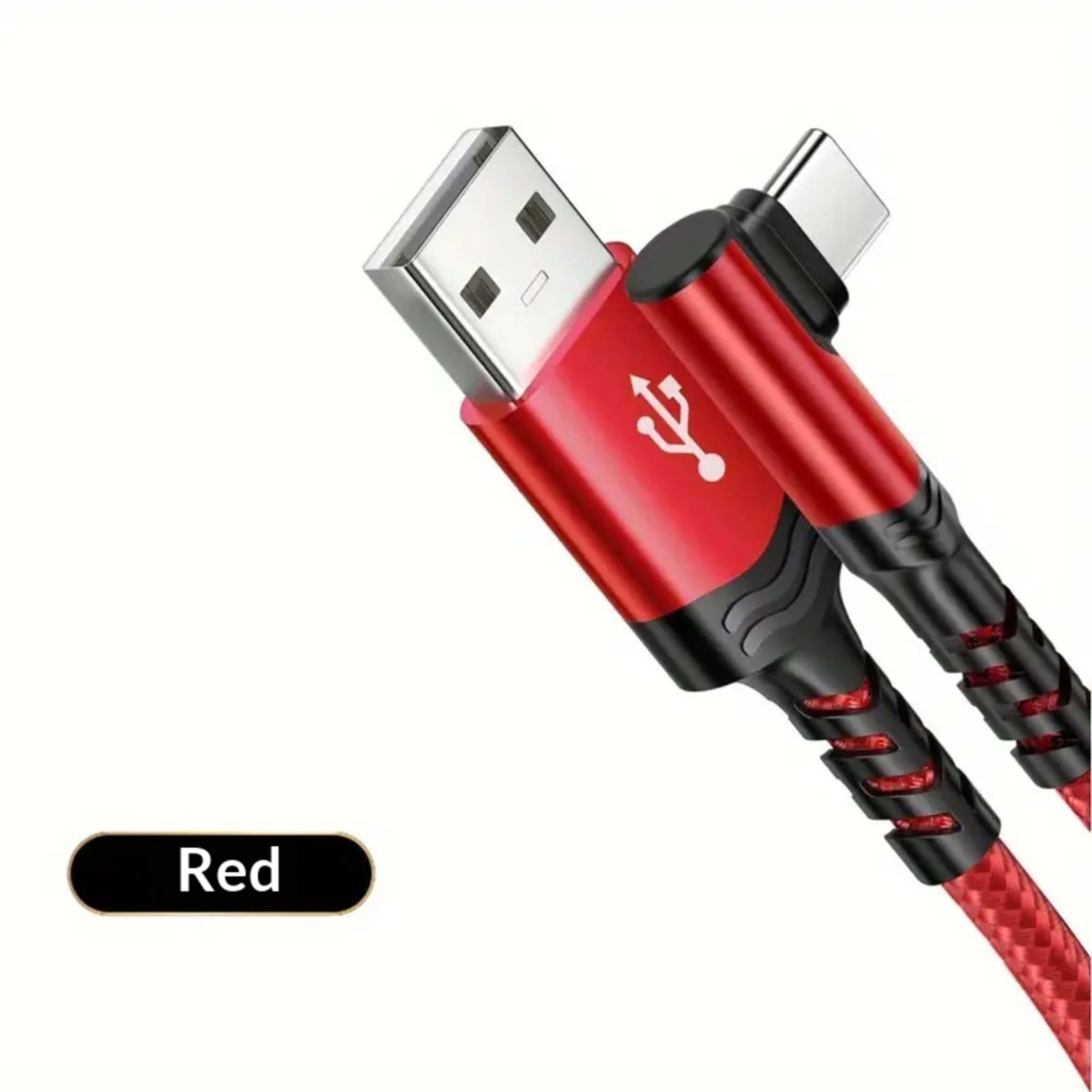 Extended Bent Head Phone Charging Cable 8