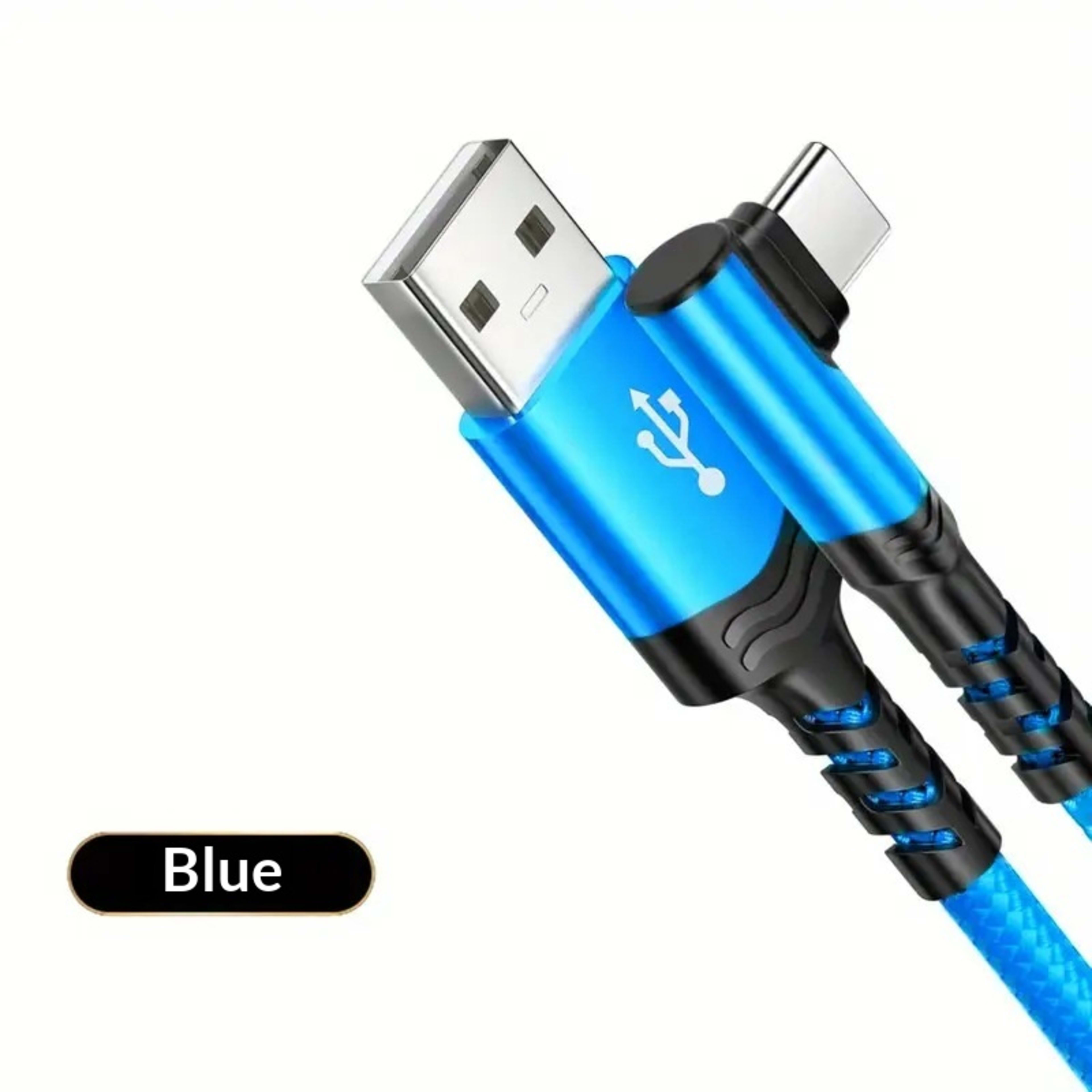 Extended Bent Head Phone Charging Cable 5