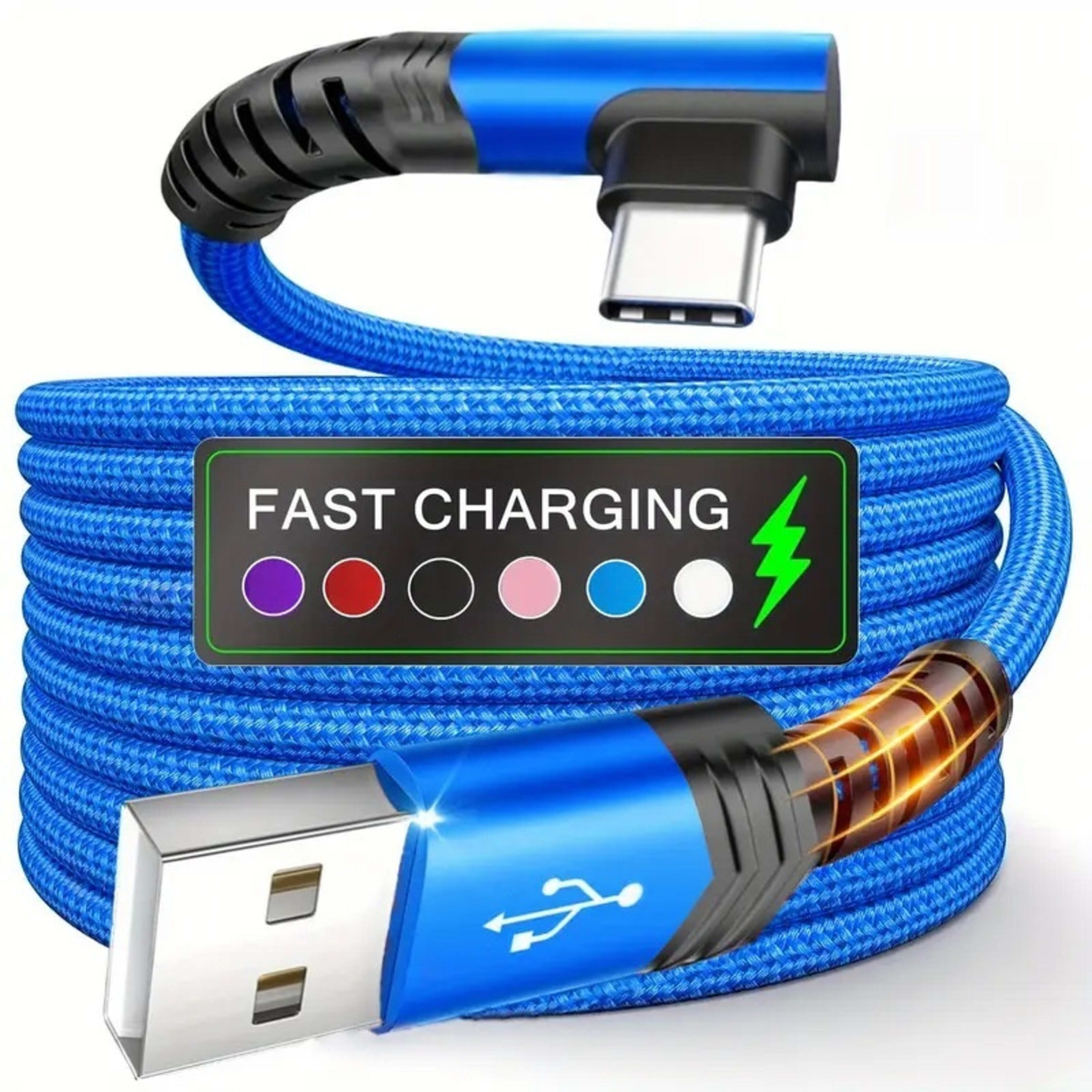 Extended Bent Head Phone Charging Cable 2