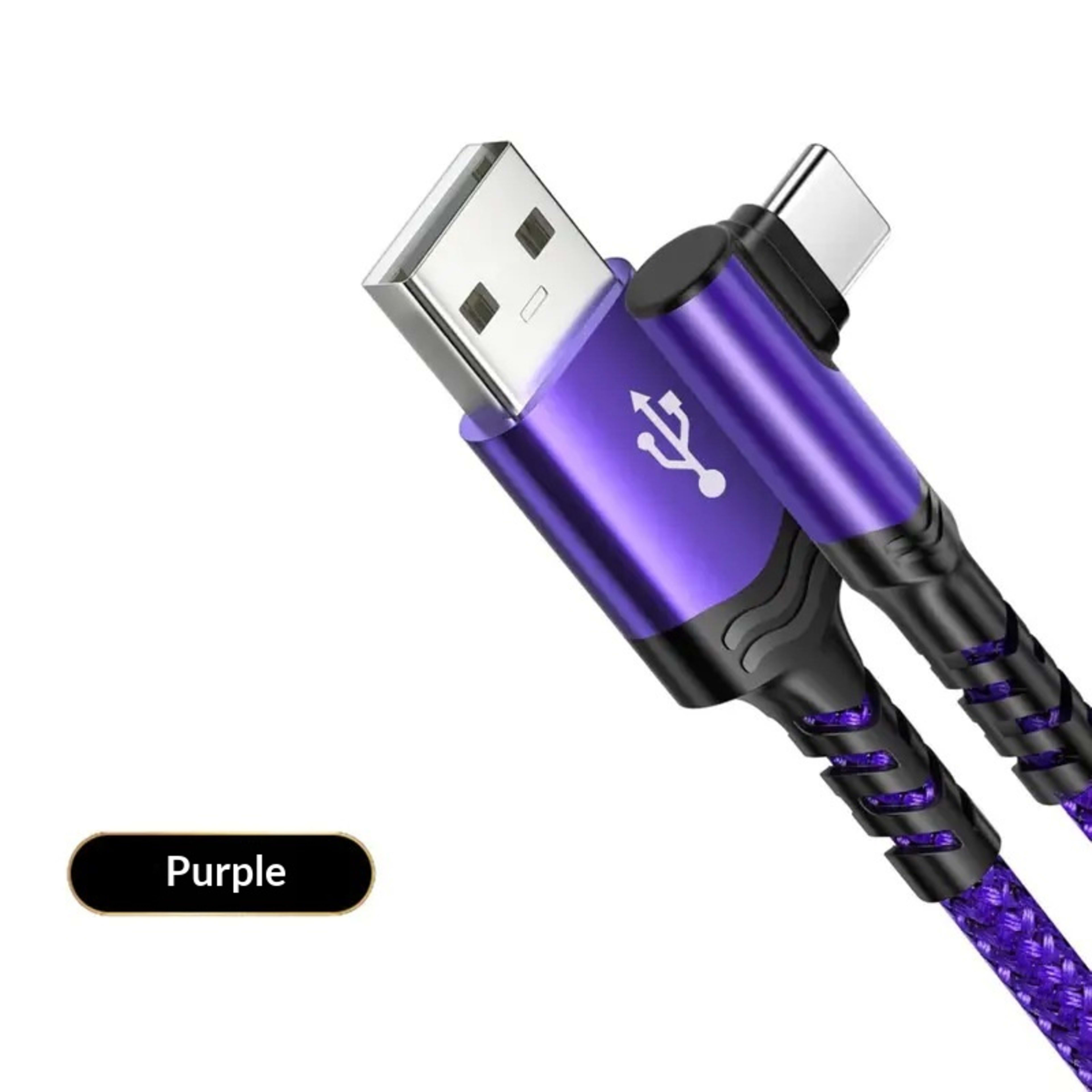 Extended Bent Head Phone Charging Cable 7