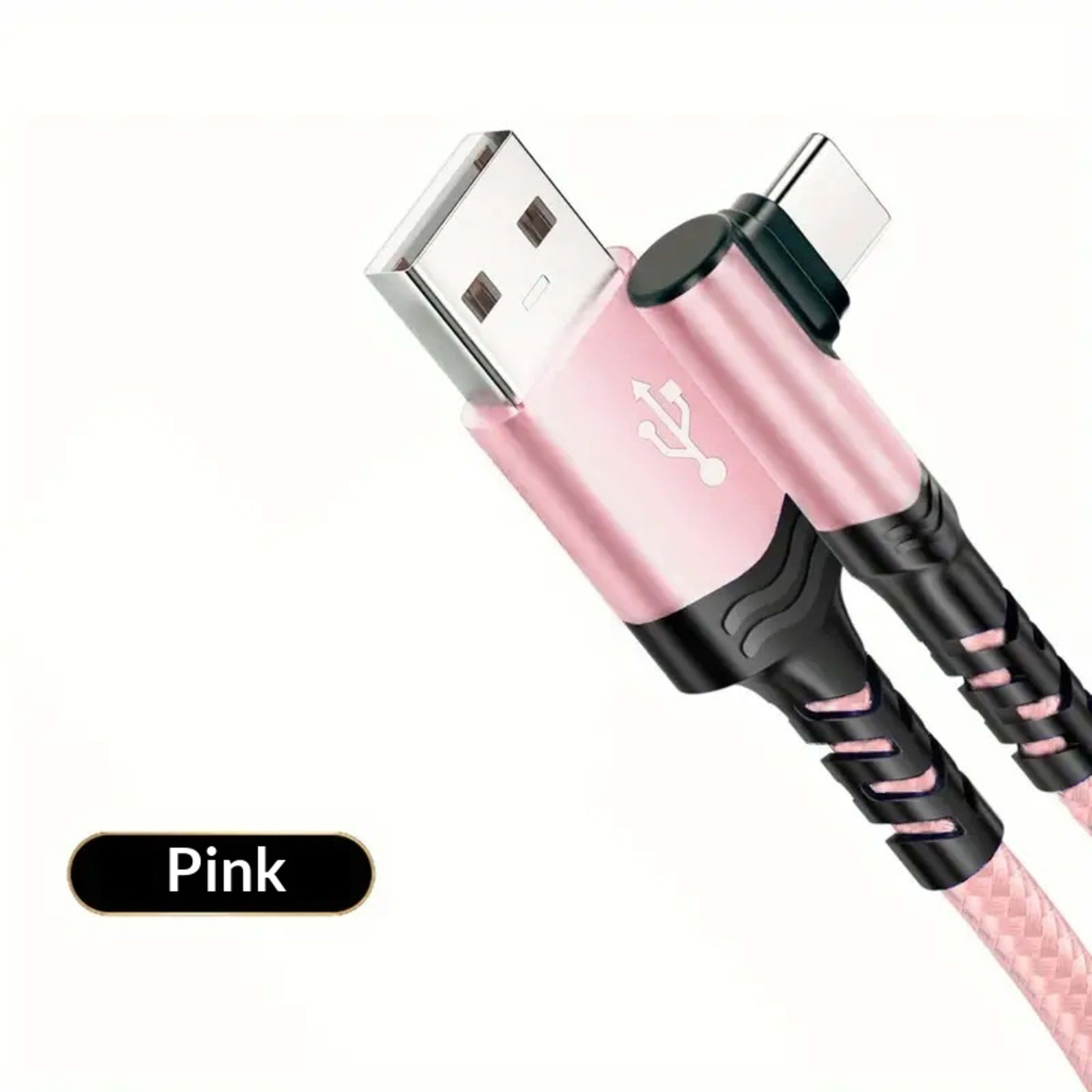 Extended Bent Head Phone Charging Cable 4