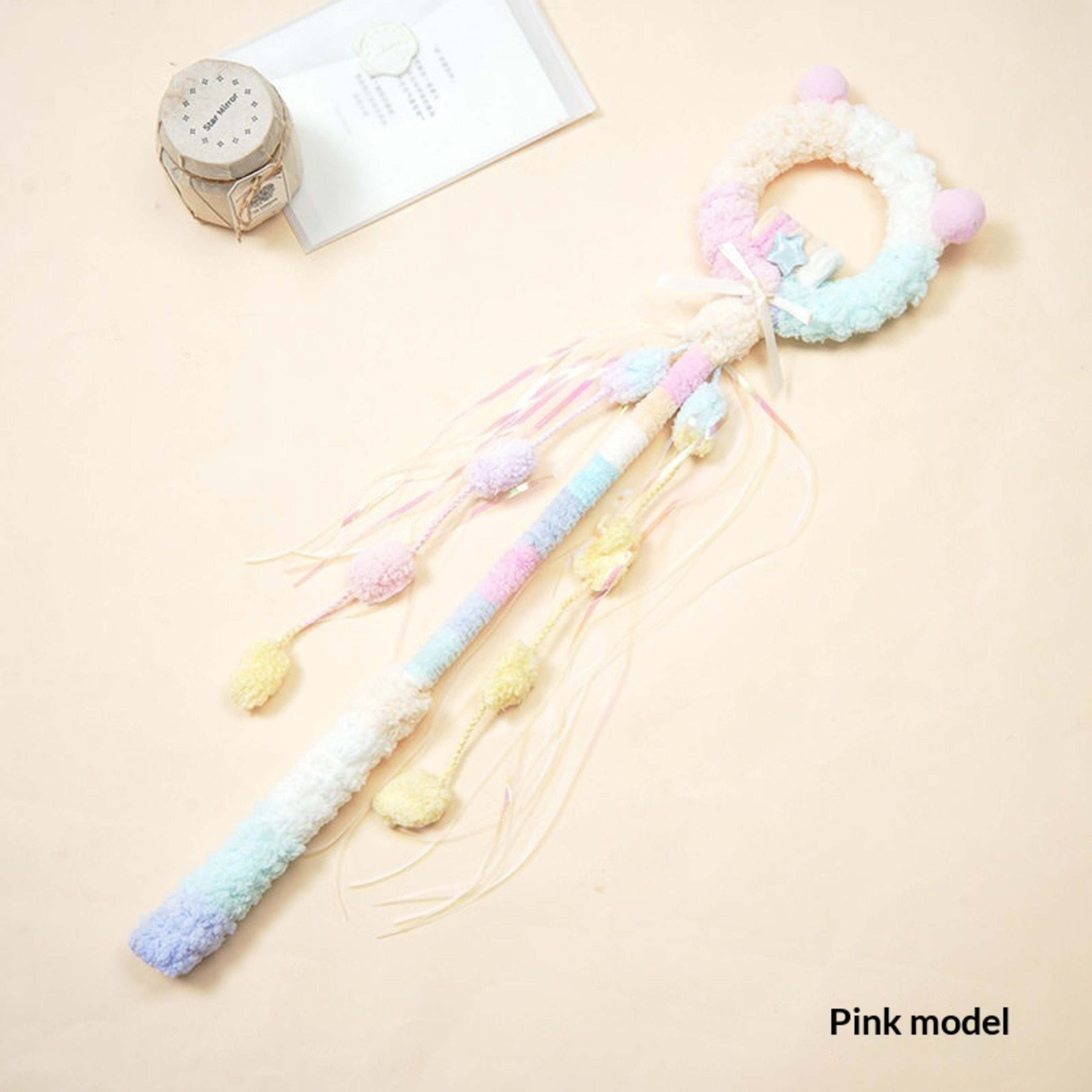 Dopamine Teaser Cat Toy Cartoon Cute Fairy Magic Wand 5