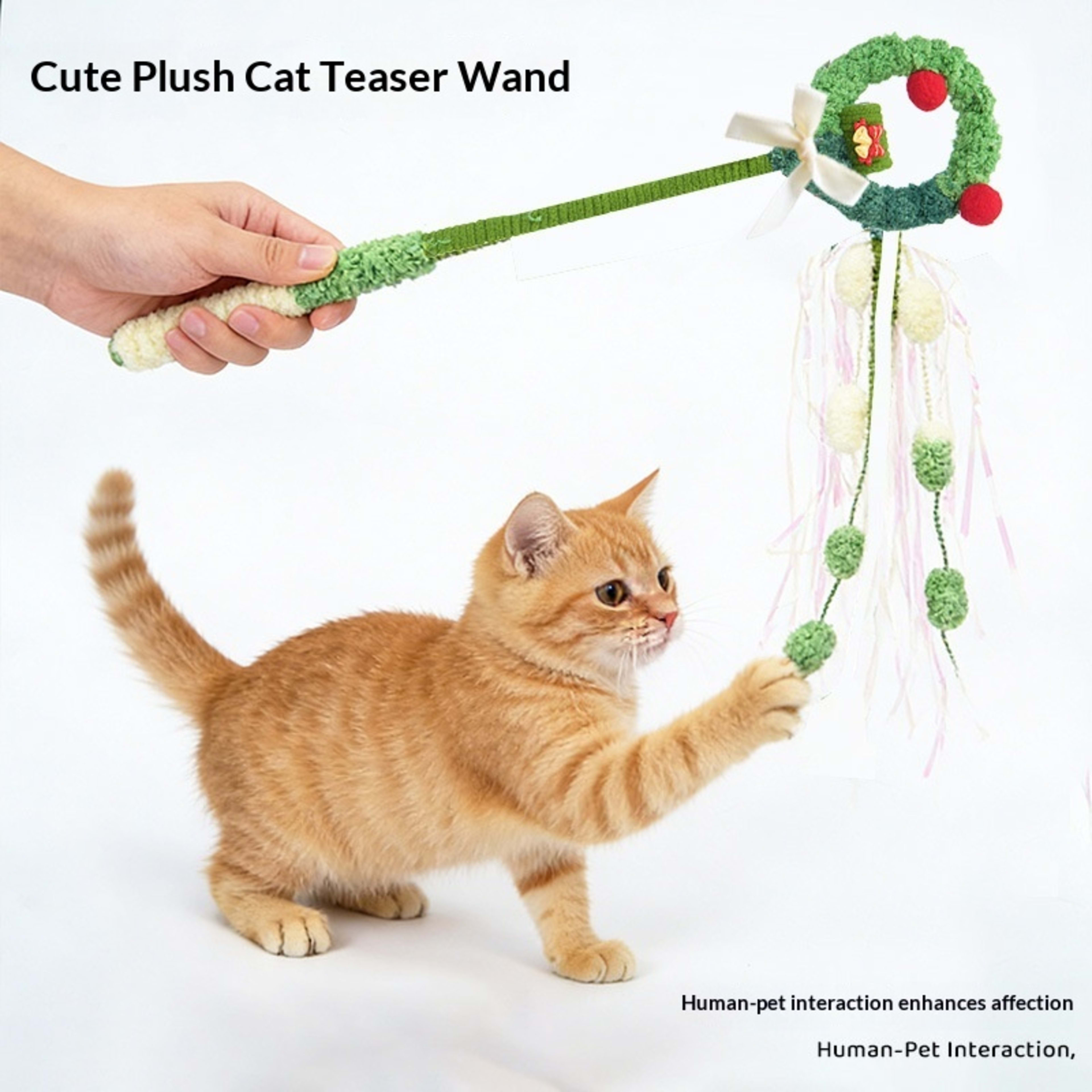 Dopamine Teaser Cat Toy Cartoon Cute Fairy Magic Wand 4