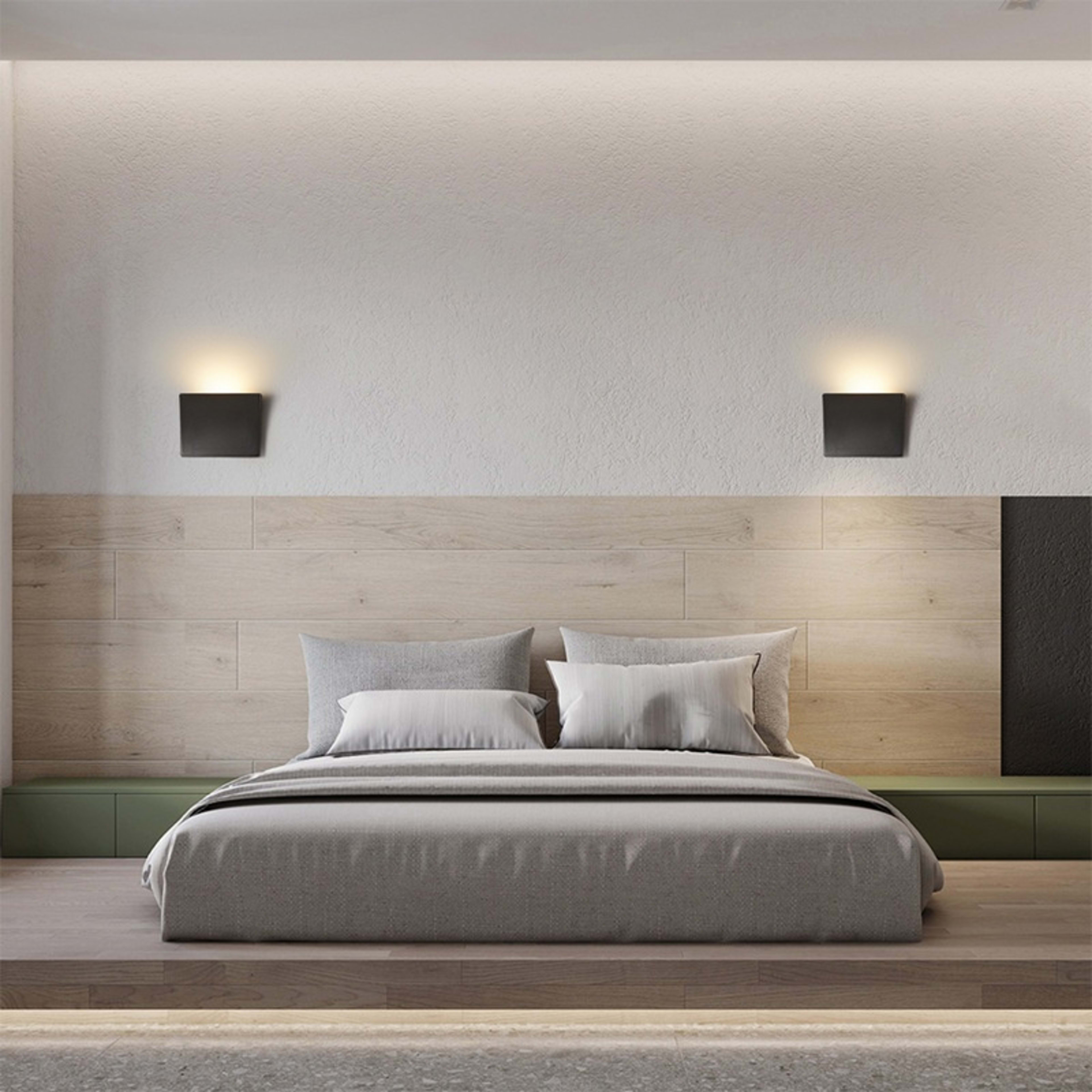 Bedside Wall Lamp Square Corridoraisle Light Outdoor Courtyard Waterproof Wall Lamp 3