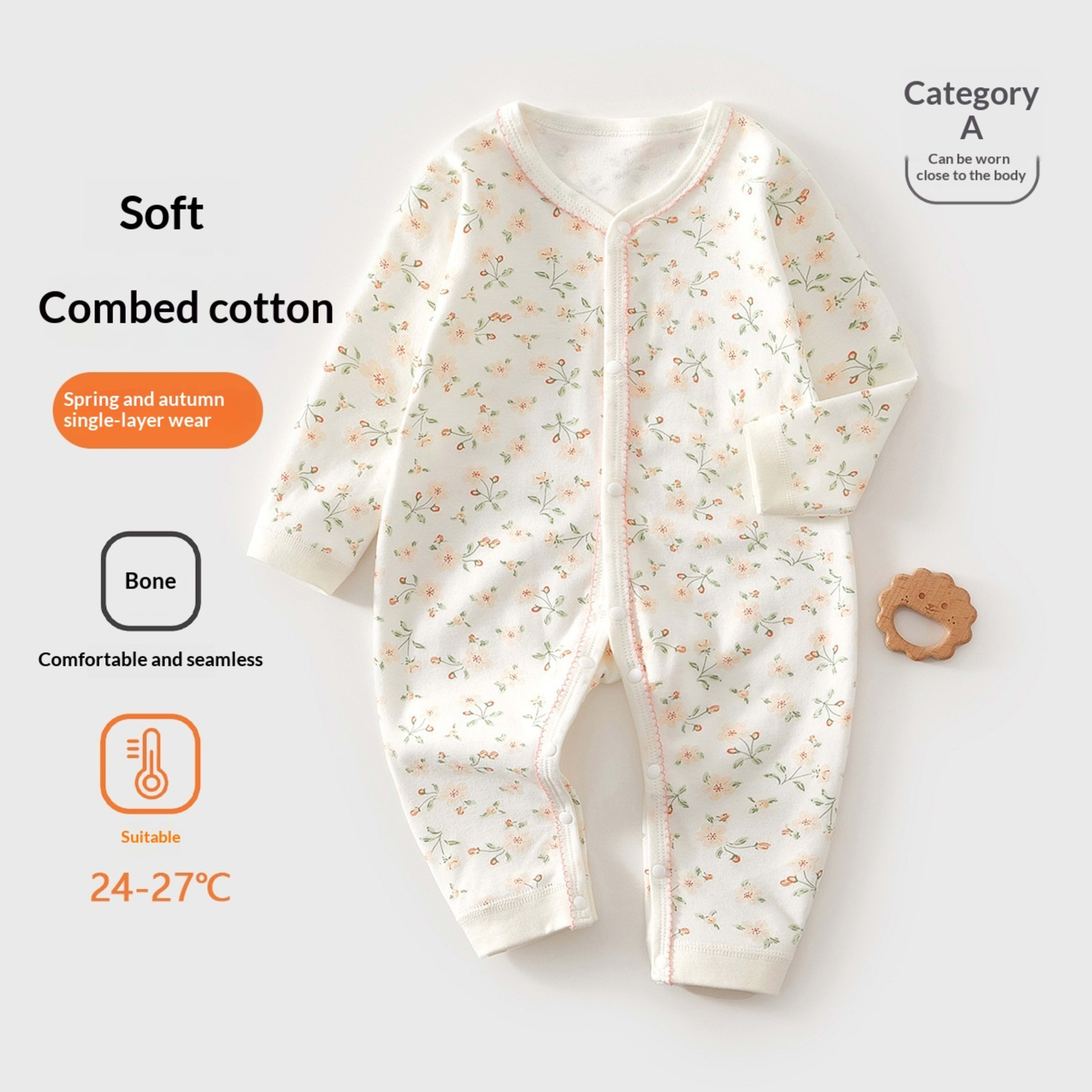 Princess-style Fashionable Autumn Bodysuit And Outfit Set For Babies
