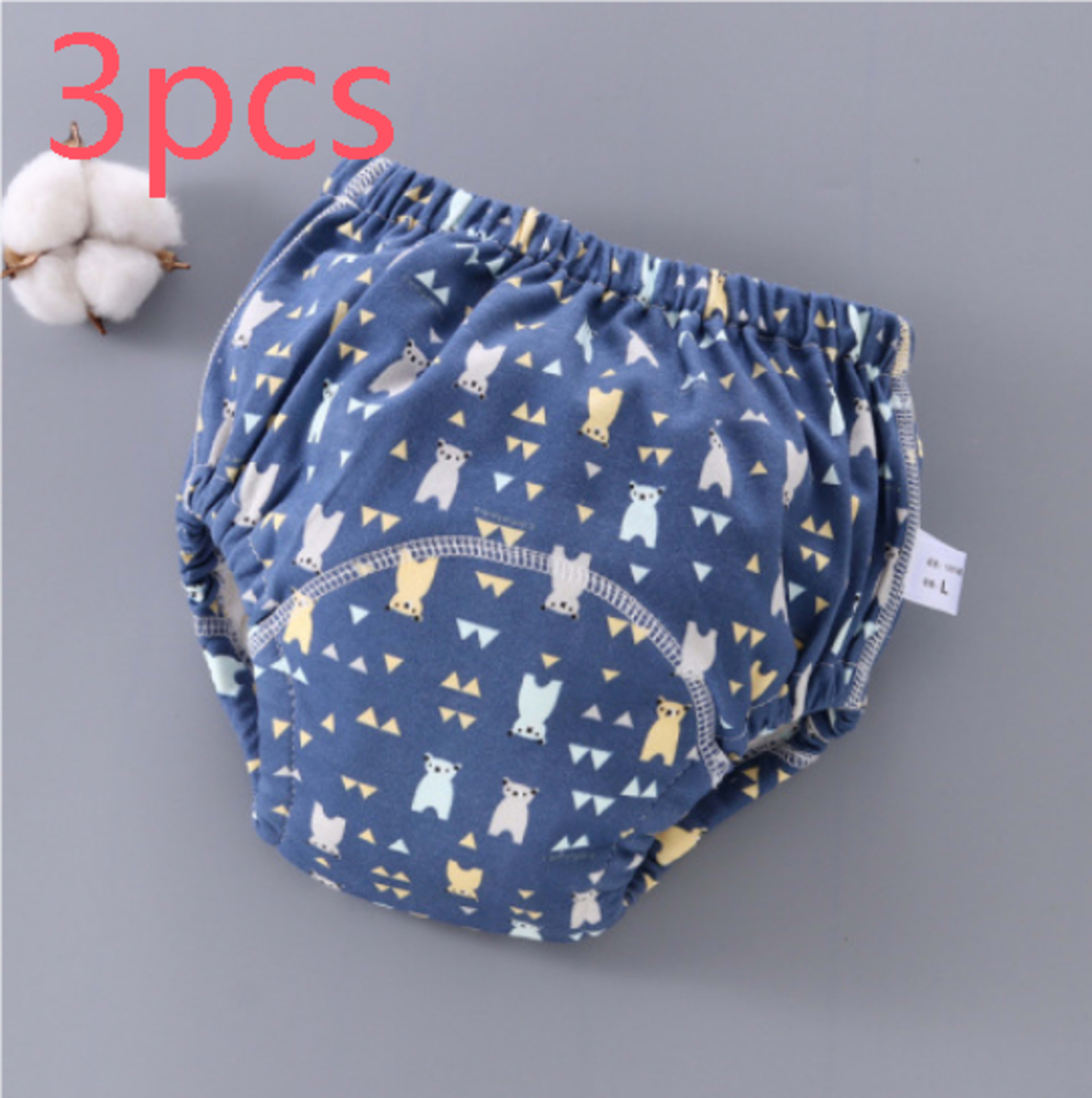 Baby Training Pants Washable 6-layer Gauze Diaper Cover Learning 5